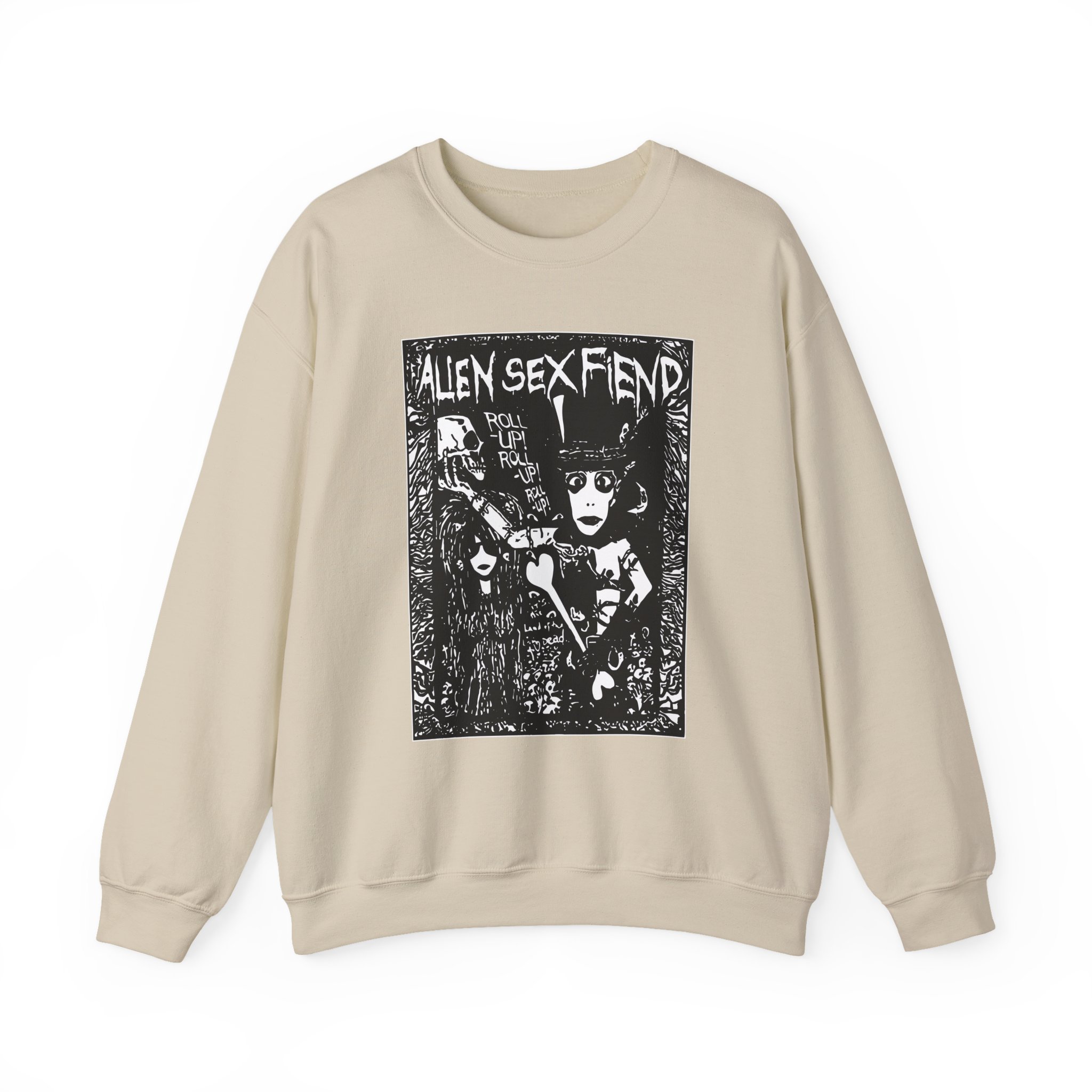 Alien Sex Fiend Land of the Living Dead Unisex Heavy Blendâ„¢ Crewneck Sweatshirt
