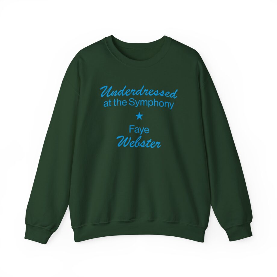 Faye Webster Underdressed at the Symphony 2024 Tour Unisex Heavy Blend™ Crewneck Sweatshirt