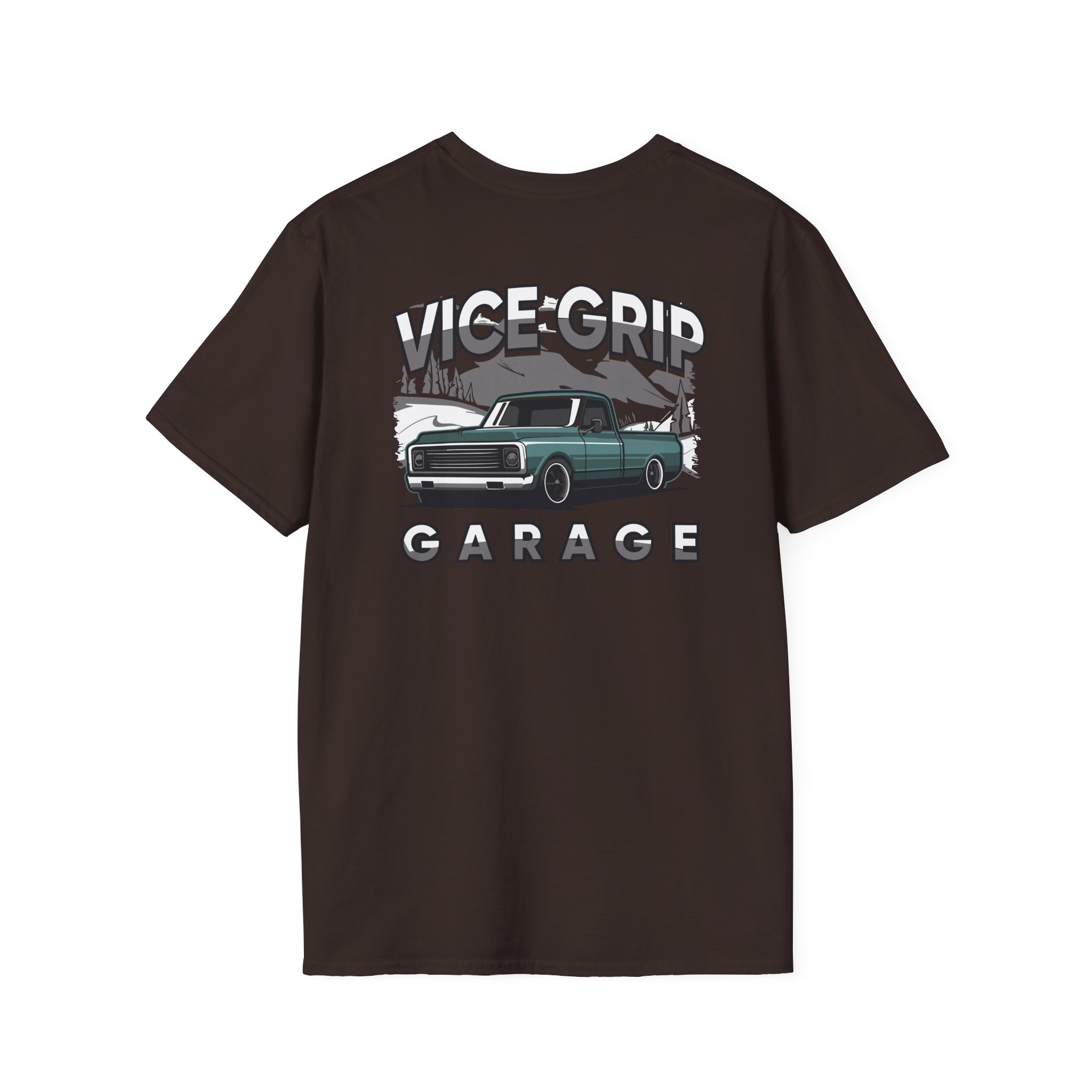Vicegripgarage Winter Truck Unisex Softstyle T-Shirt