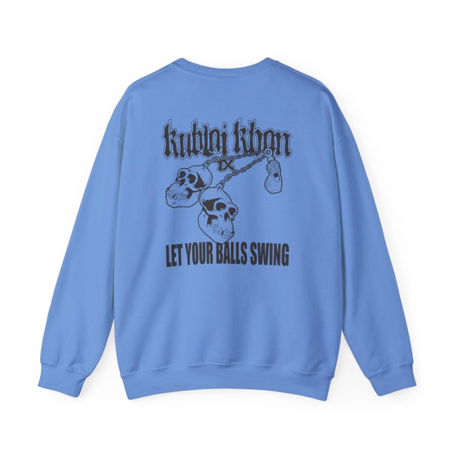 Kublai Khan - Let Your Balls Swing Unisex Heavy Blend™ Crewneck Sweatshirt