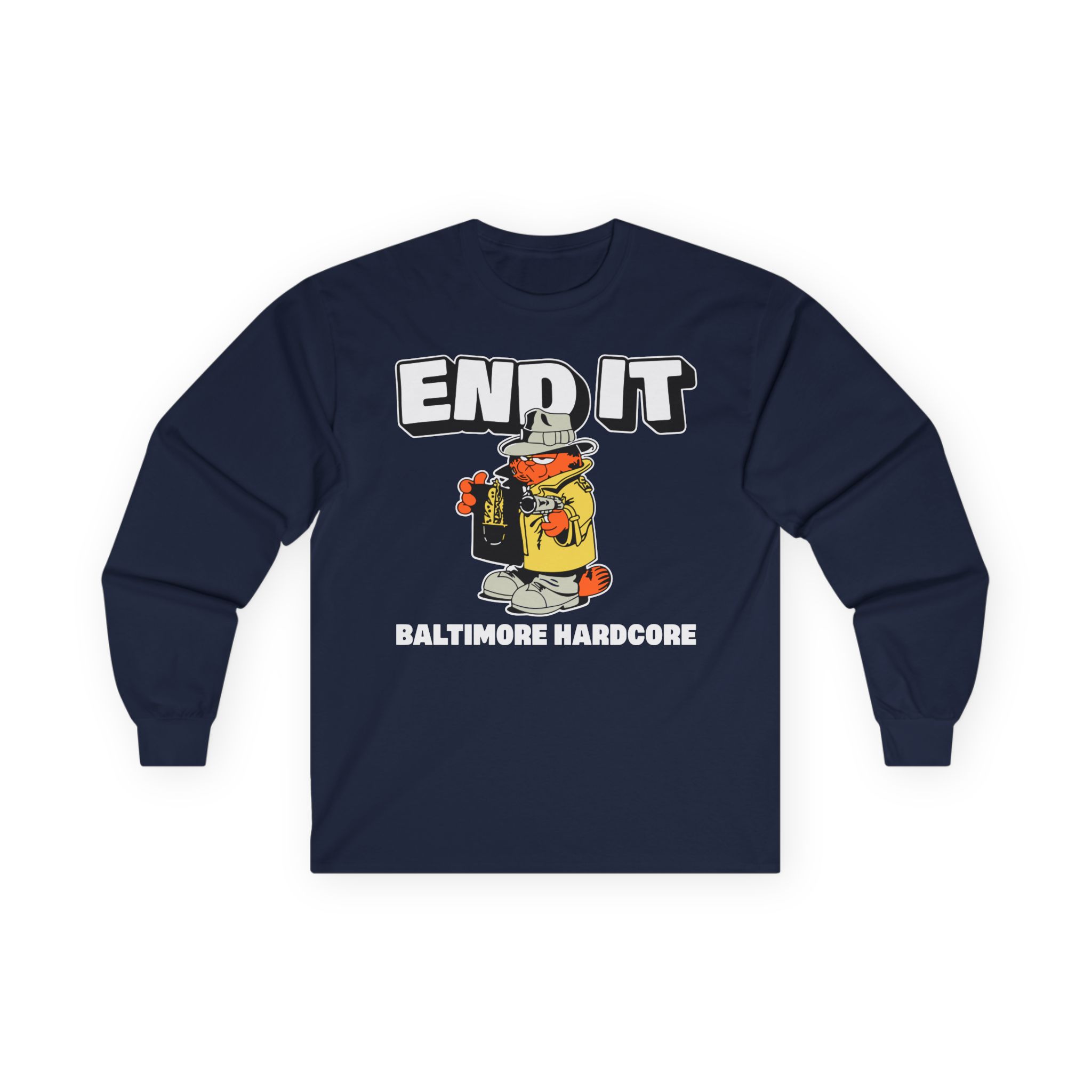 End It Baltimore Hardcore Unisex Ultra Cotton Long Sleeve Tee