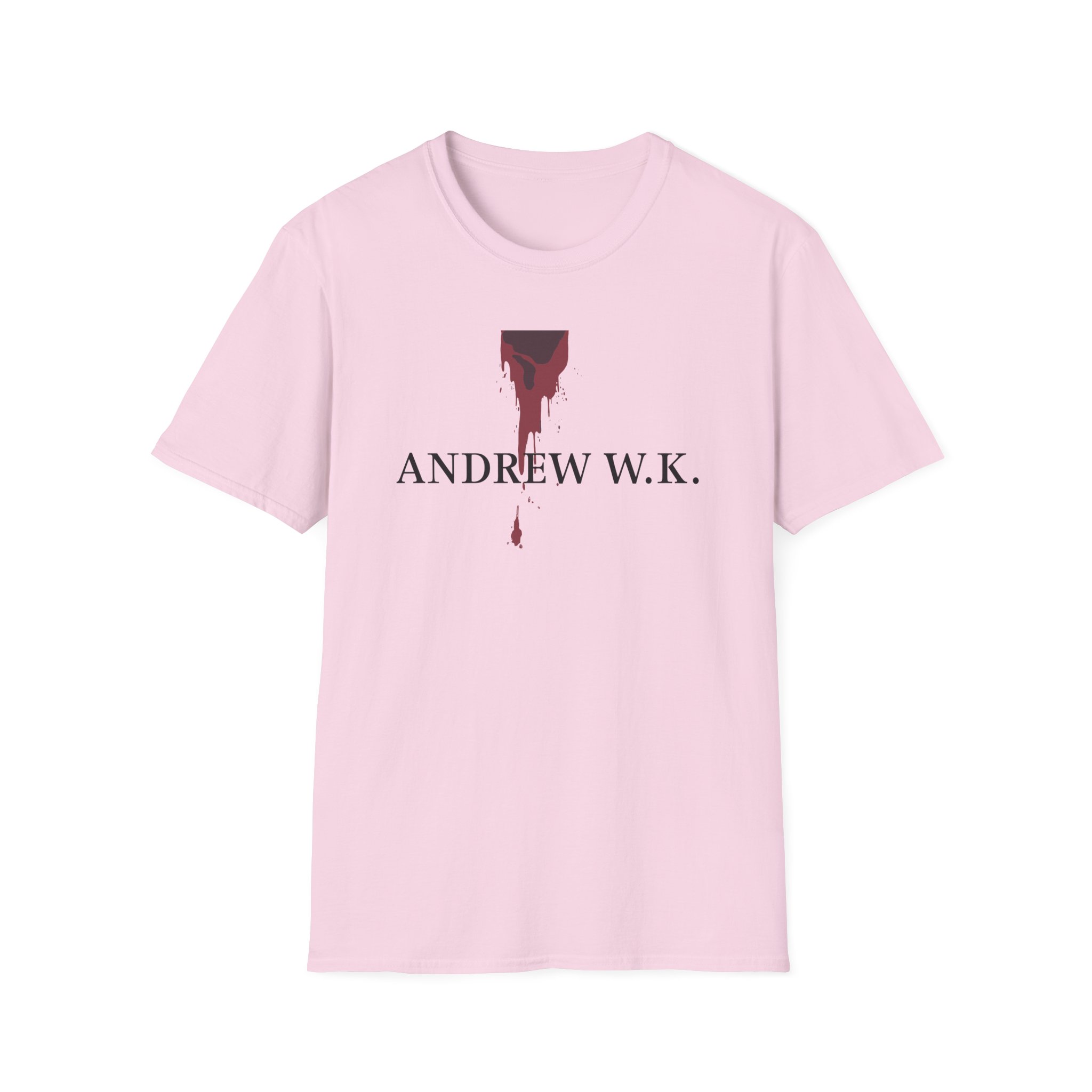 Andrew Wk I Get Wet Unisex Softstyle T-Shirt