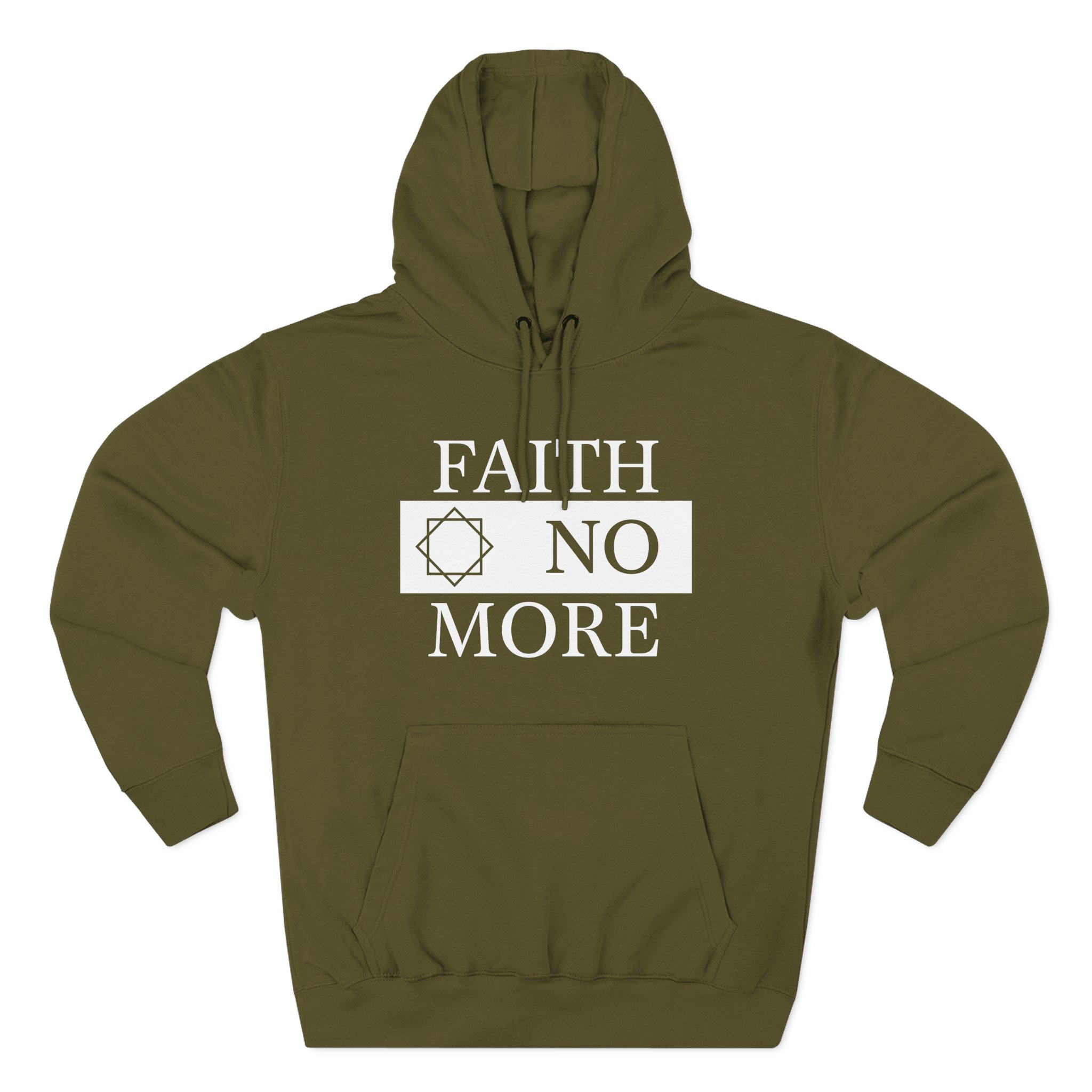 Faith No More Logo Three-Panel Fleece Hoodie