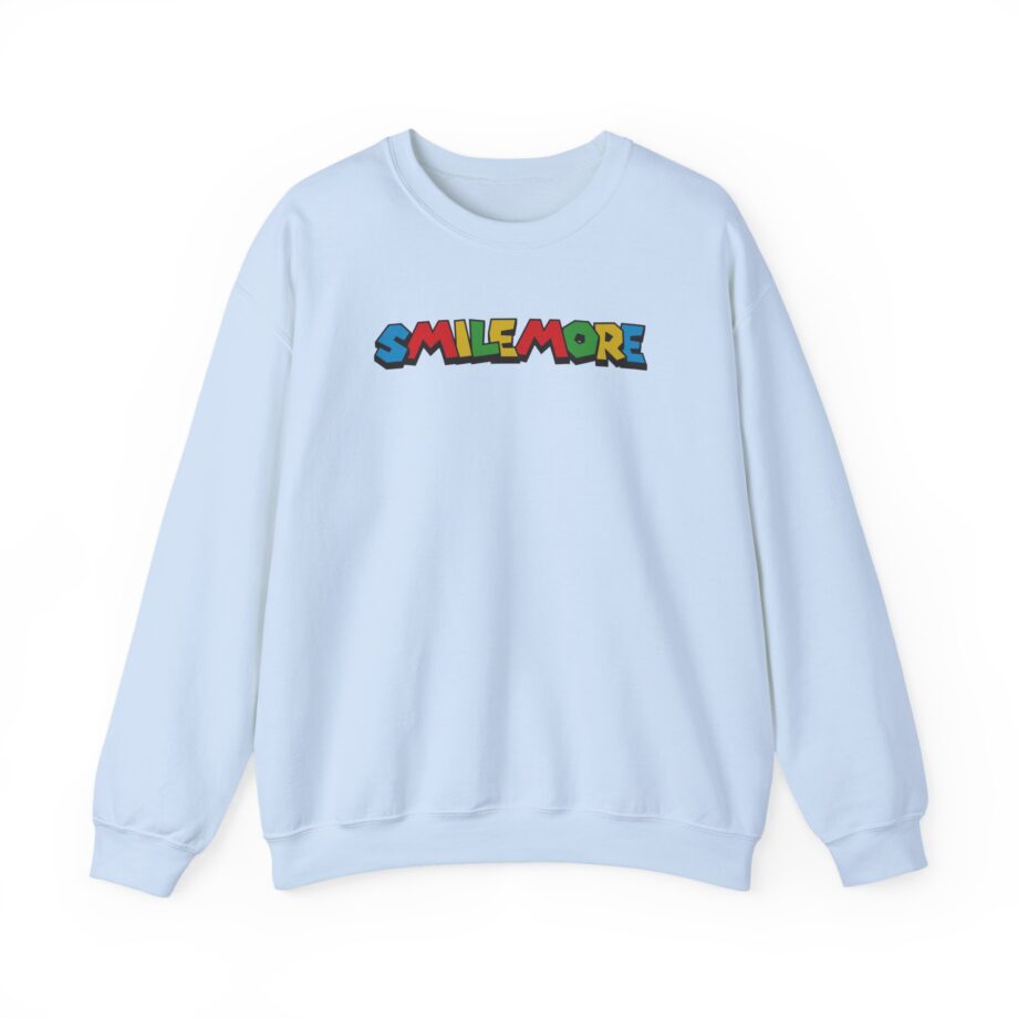 Roman Atwood Colorful Smile More Unisex Heavy Blend™ Crewneck Sweatshirt