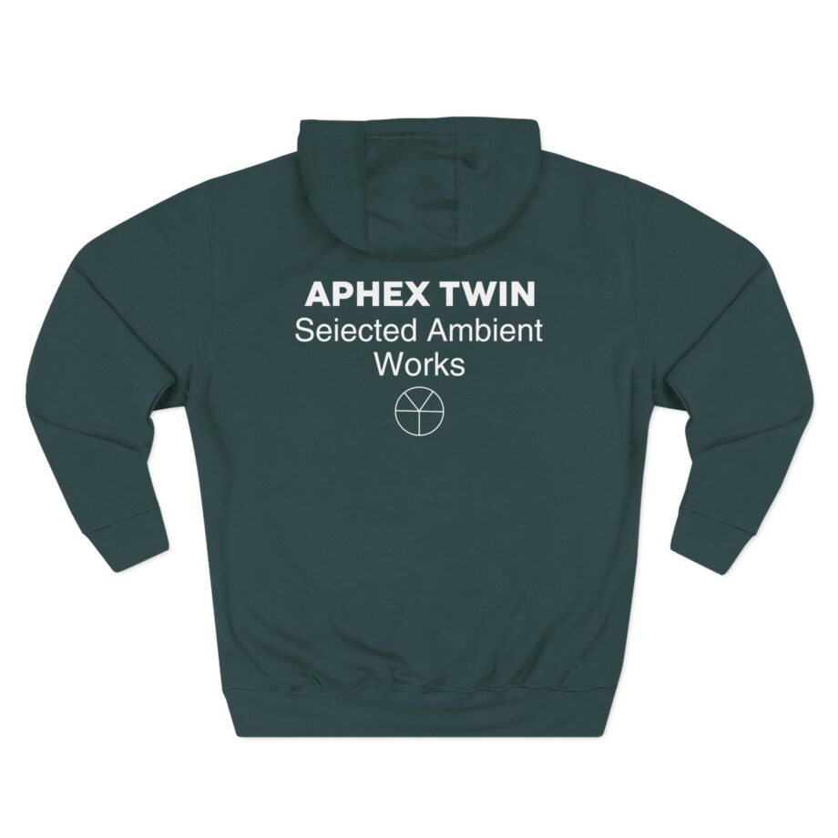 Aphex Twin Rock Band Album Tour Three-Panel Fleece Hoodie