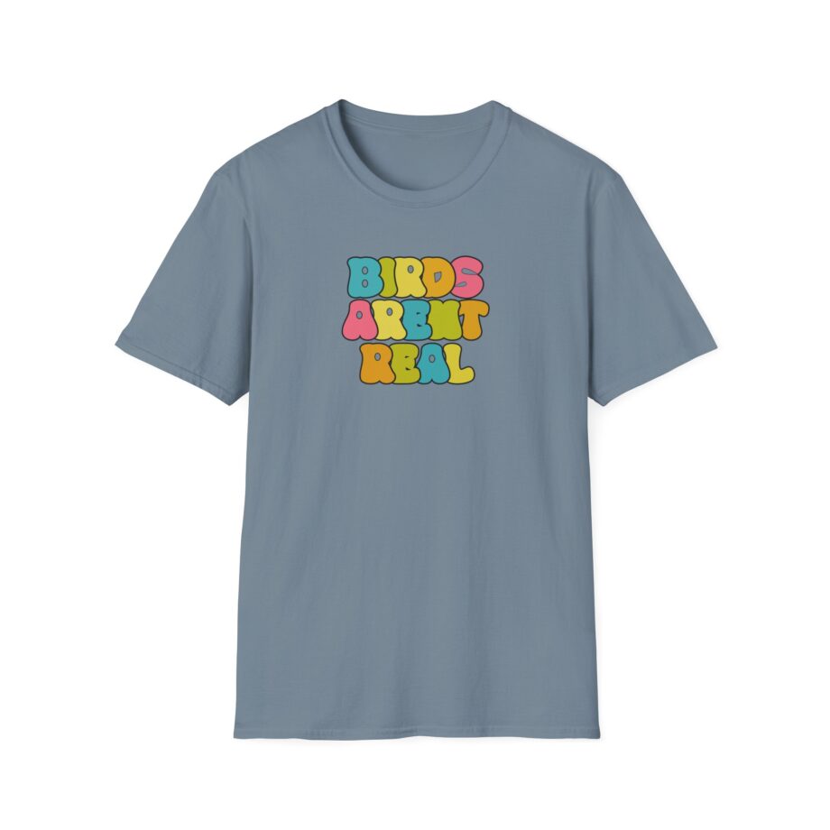 Birds Arent Real Unisex Softstyle T-Shirt