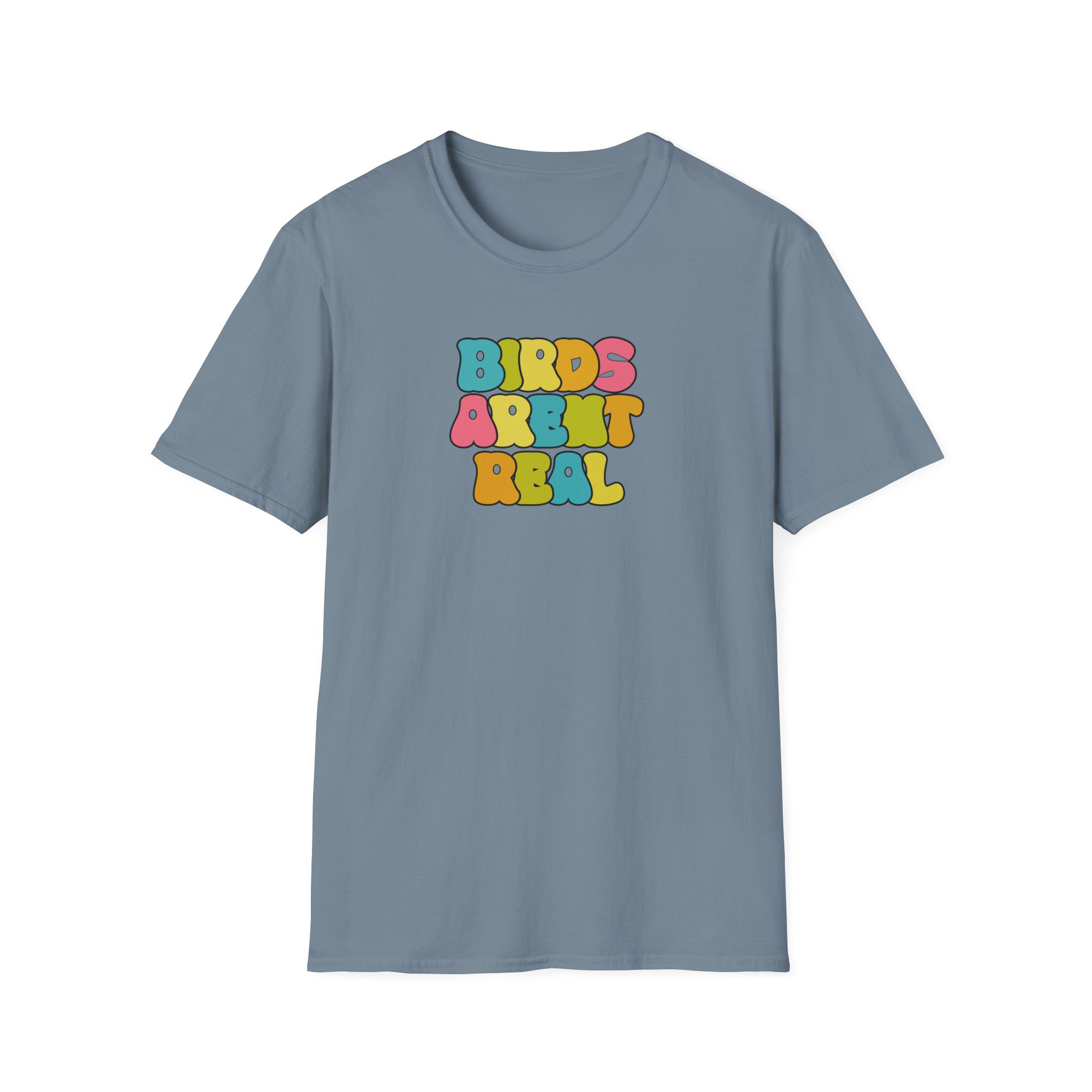 Birds Arent Real Unisex Softstyle T-Shirt