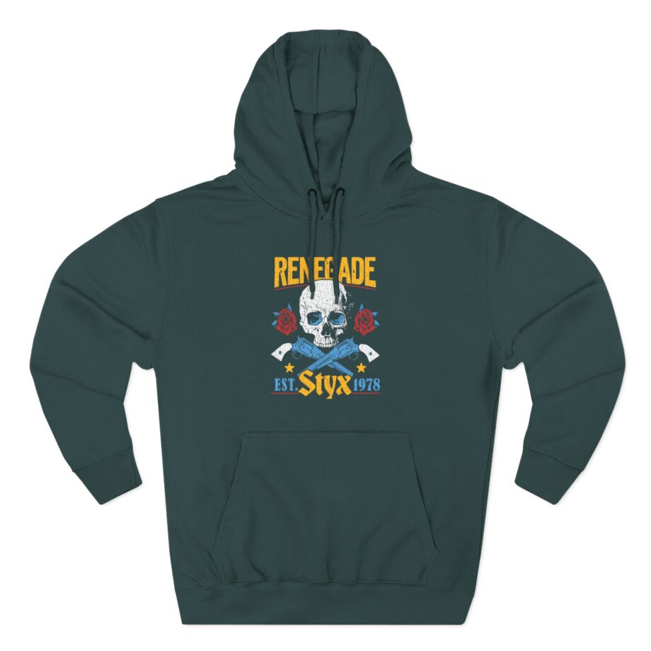 Styx Three-Panel Fleece Hoodie
