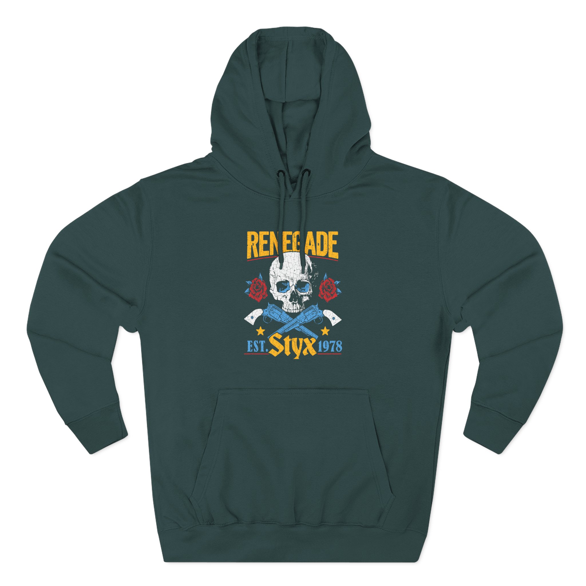 Styx Three-Panel Fleece Hoodie