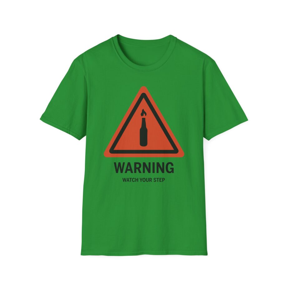 Summit1g Warning Watch Your Step Unisex Softstyle T-Shirt