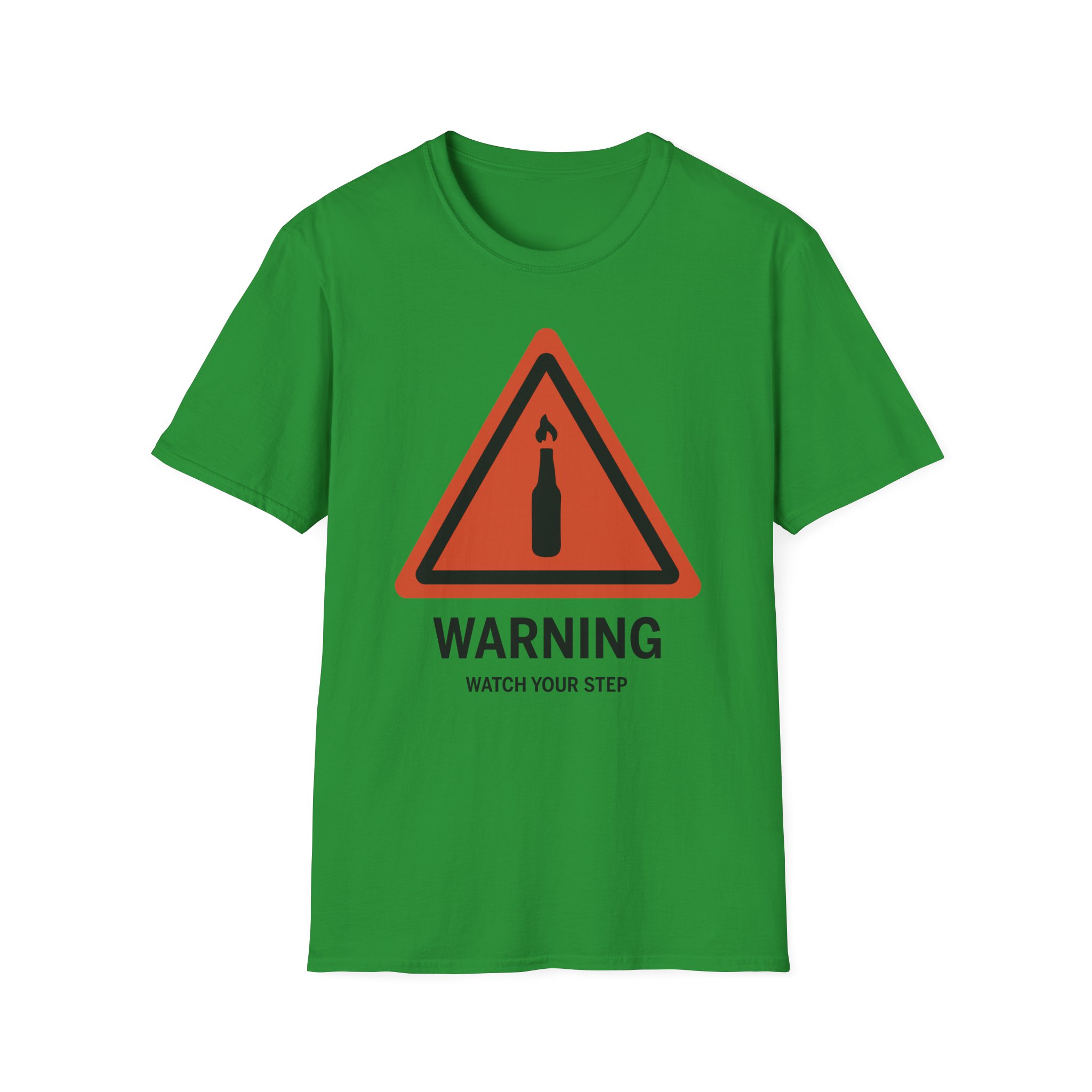 Summit1g Warning Watch Your Step Unisex Softstyle T-Shirt