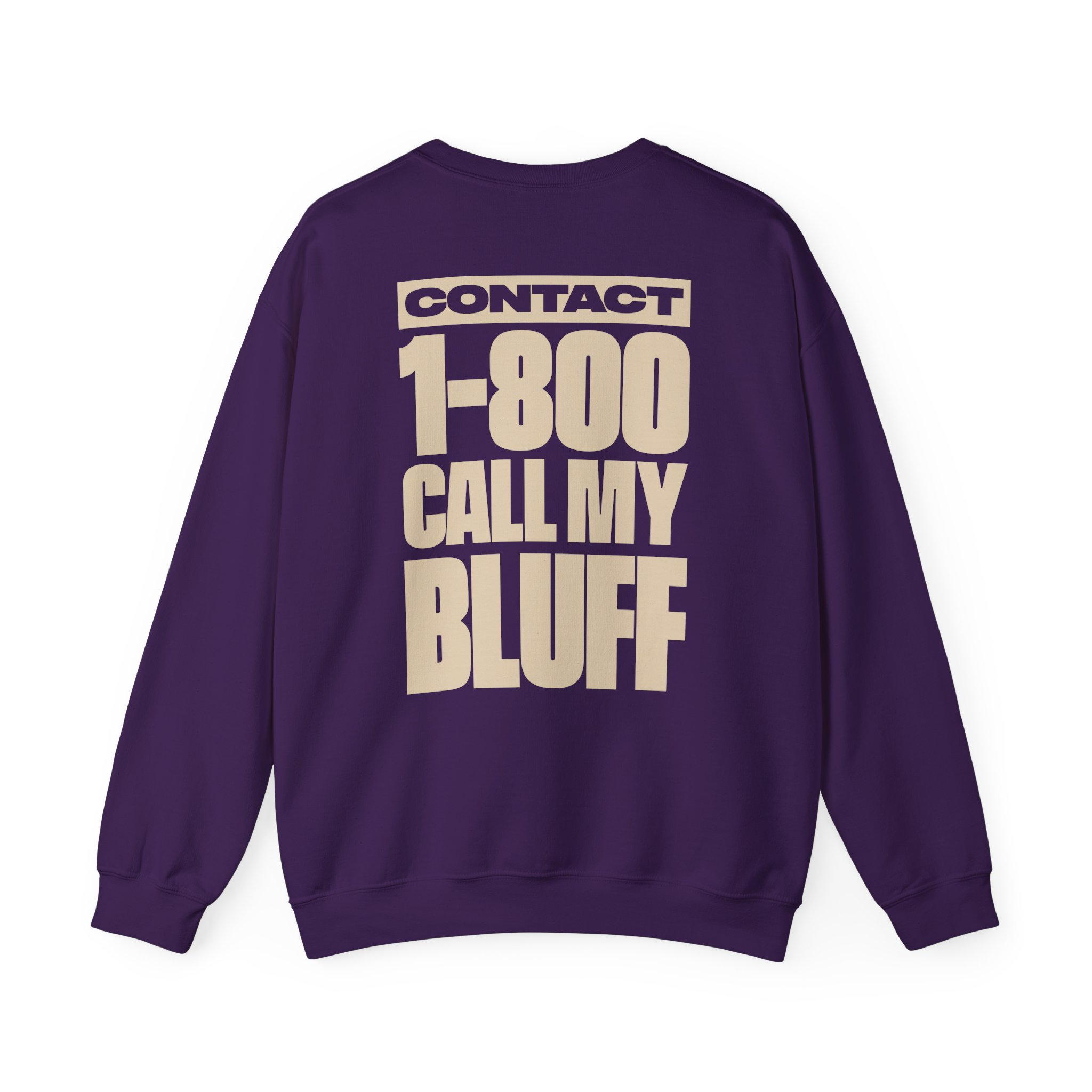Clipse 1-800 Call My Bluff Unisex Heavy Blendâ„¢ Crewneck Sweatshirt
