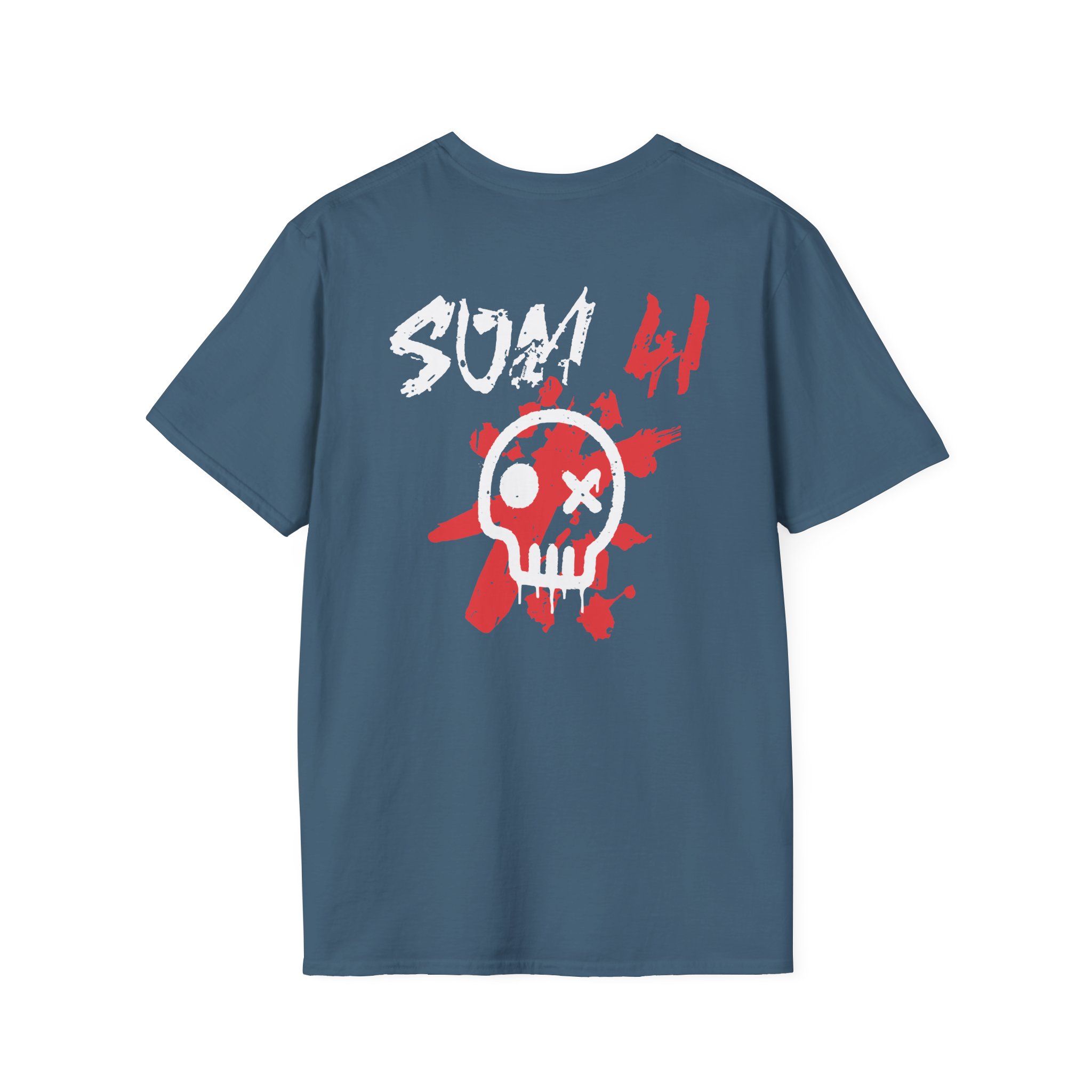 Sum 41 Skull Unisex Softstyle T-Shirt
