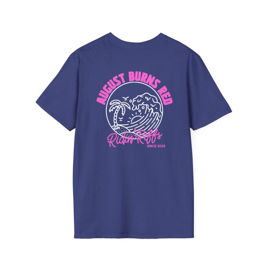 August Burns Red Riff Riders Teal Unisex Softstyle T-Shirt