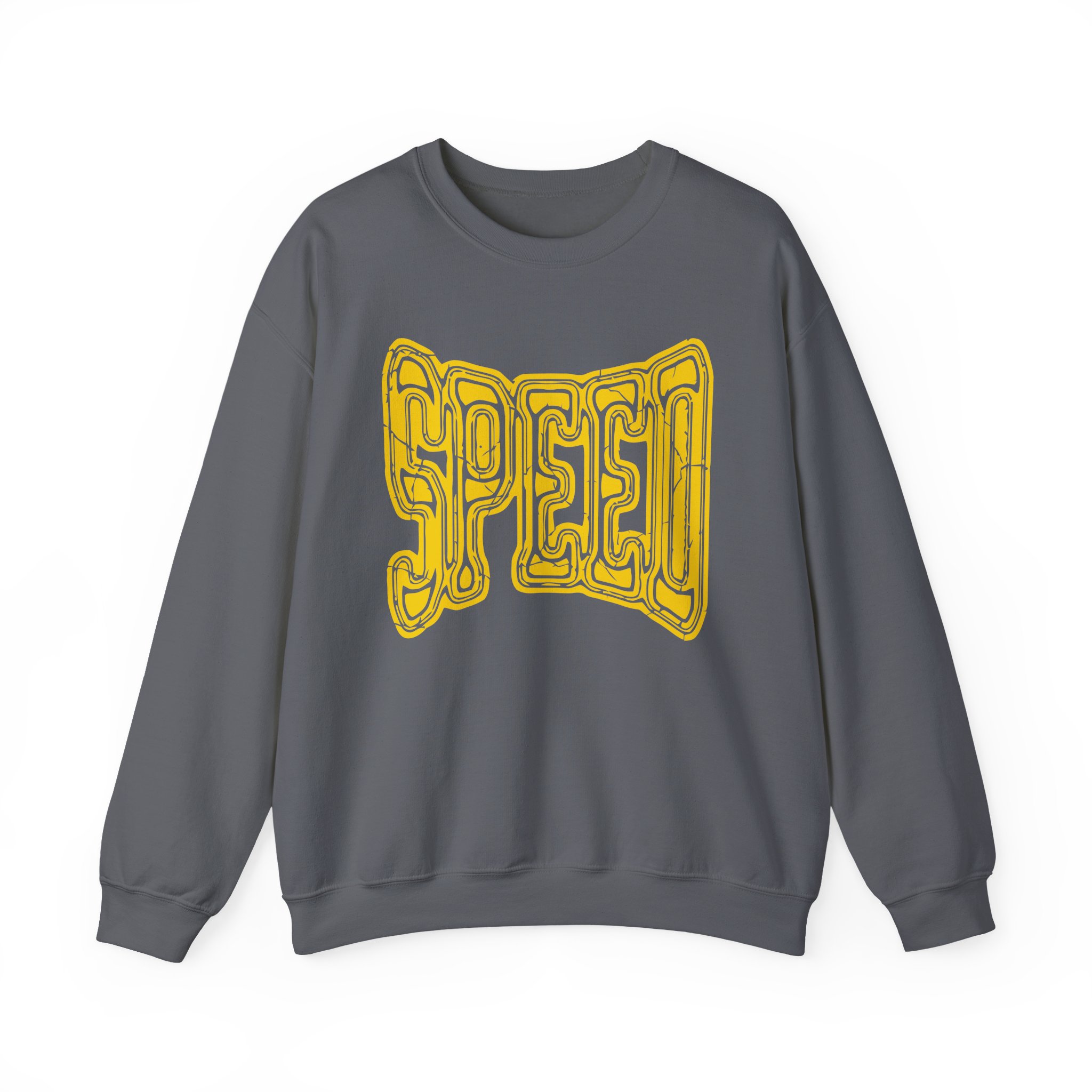 Ishowspeed Gold Logo Unisex Heavy Blendâ„¢ Crewneck Sweatshirt