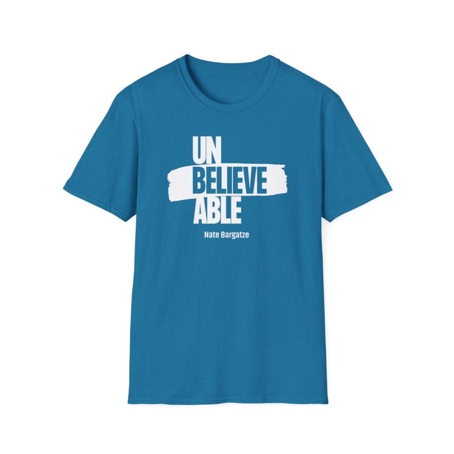 Nate Bargatze - Unbelievable Unisex Softstyle T-Shirt