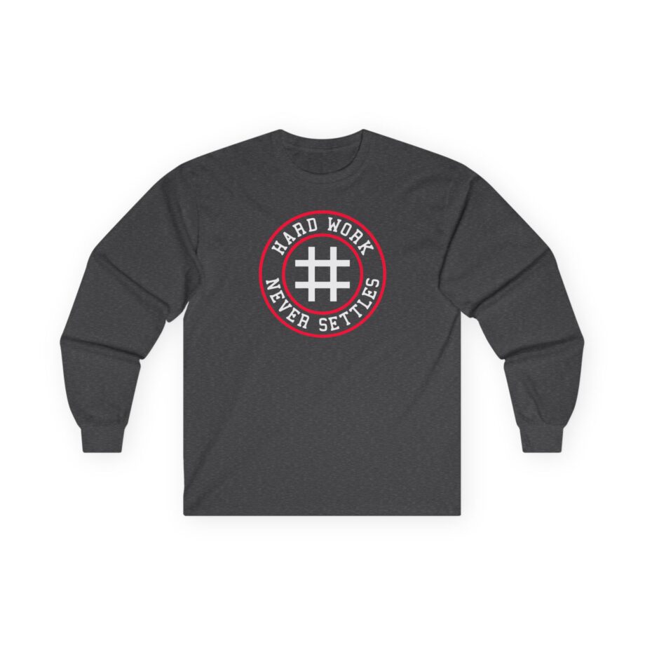 Trevor Bauer Hard Work Never Settles Unisex Ultra Cotton Long Sleeve Tee