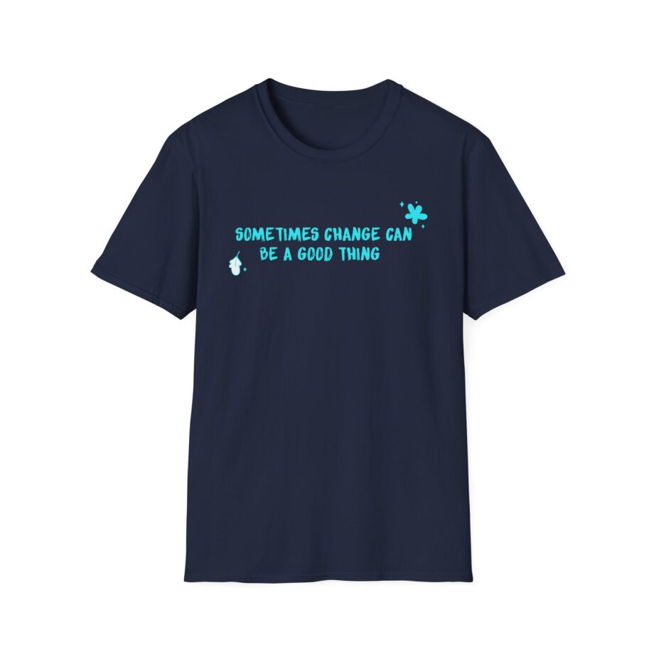 Heartstopper Sometimes Change Can Be a Good Thing Unisex Softstyle T-Shirt