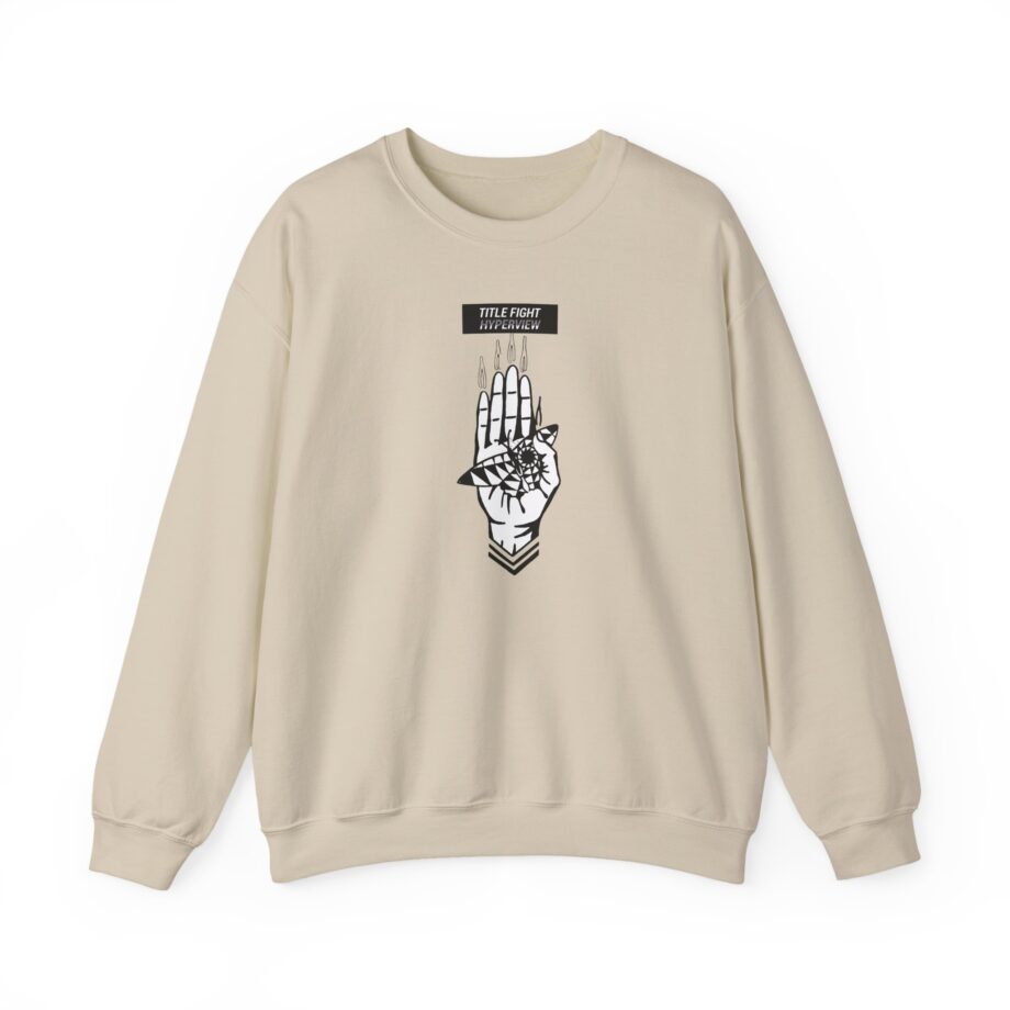 Title Fight Hyperview Hand Unisex Heavy Blend™ Crewneck Sweatshirt