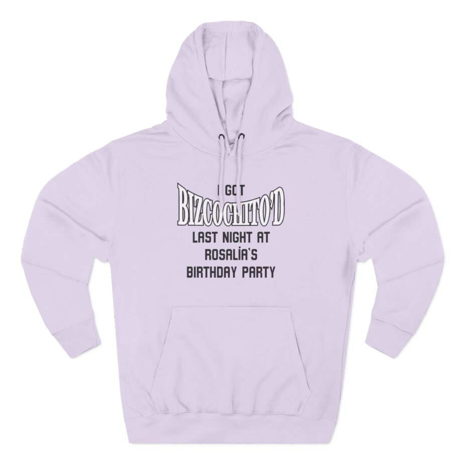 Rosalia Bizcochito'd Three-Panel Fleece Hoodie