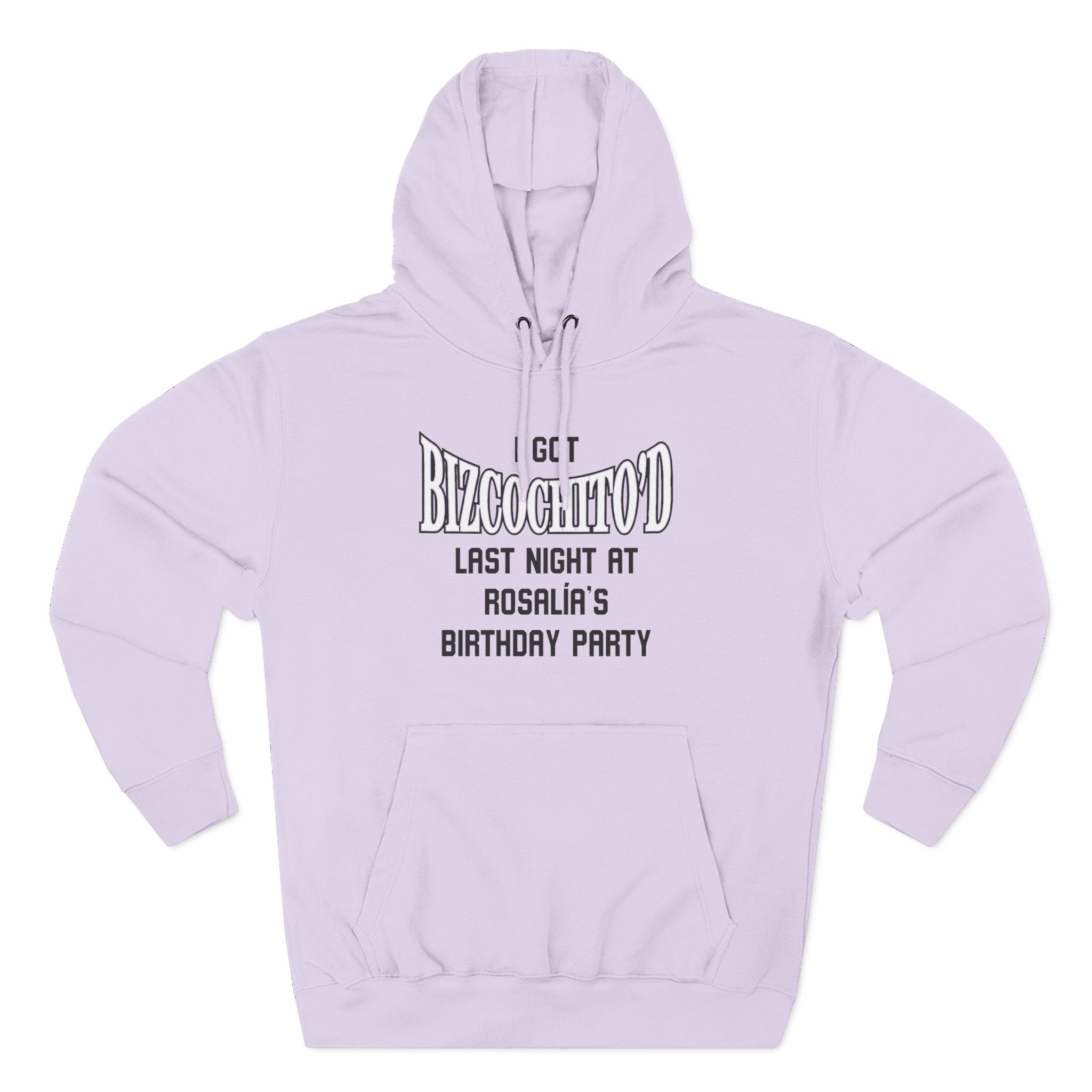 Rosalia Bizcochito'd Three-Panel Fleece Hoodie