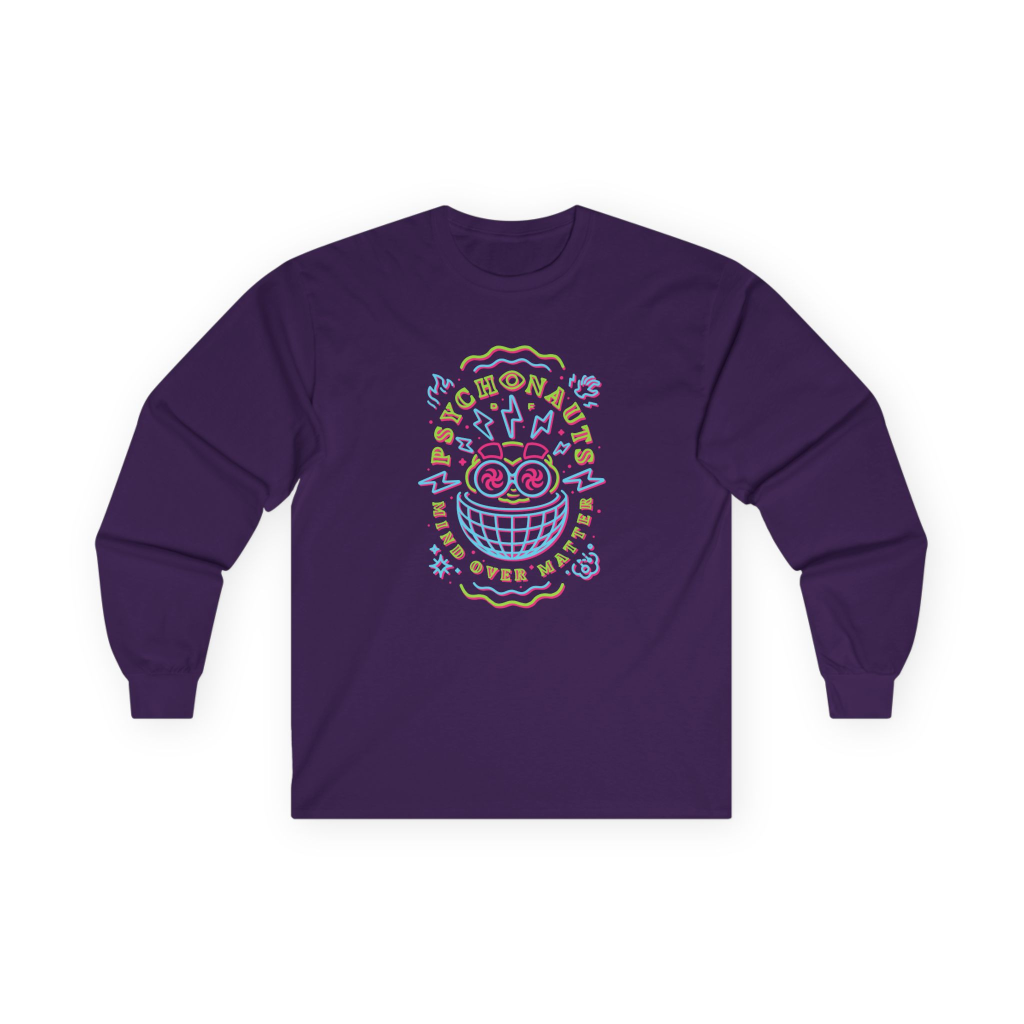 Double Fine Mind Over Matter Unisex Ultra Cotton Long Sleeve Tee