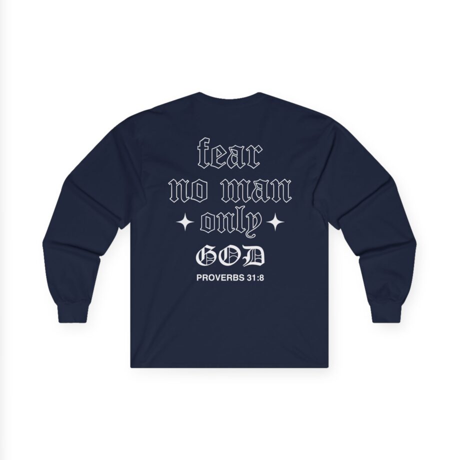 Ryan Garcia Fear No Man Only God Unisex Ultra Cotton Long Sleeve Tee