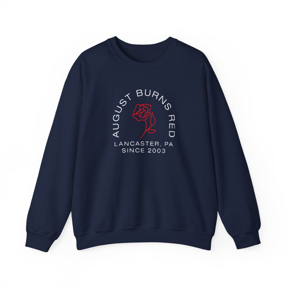 August Burns Red Rose Unisex Heavy Blend™ Crewneck Sweatshirt
