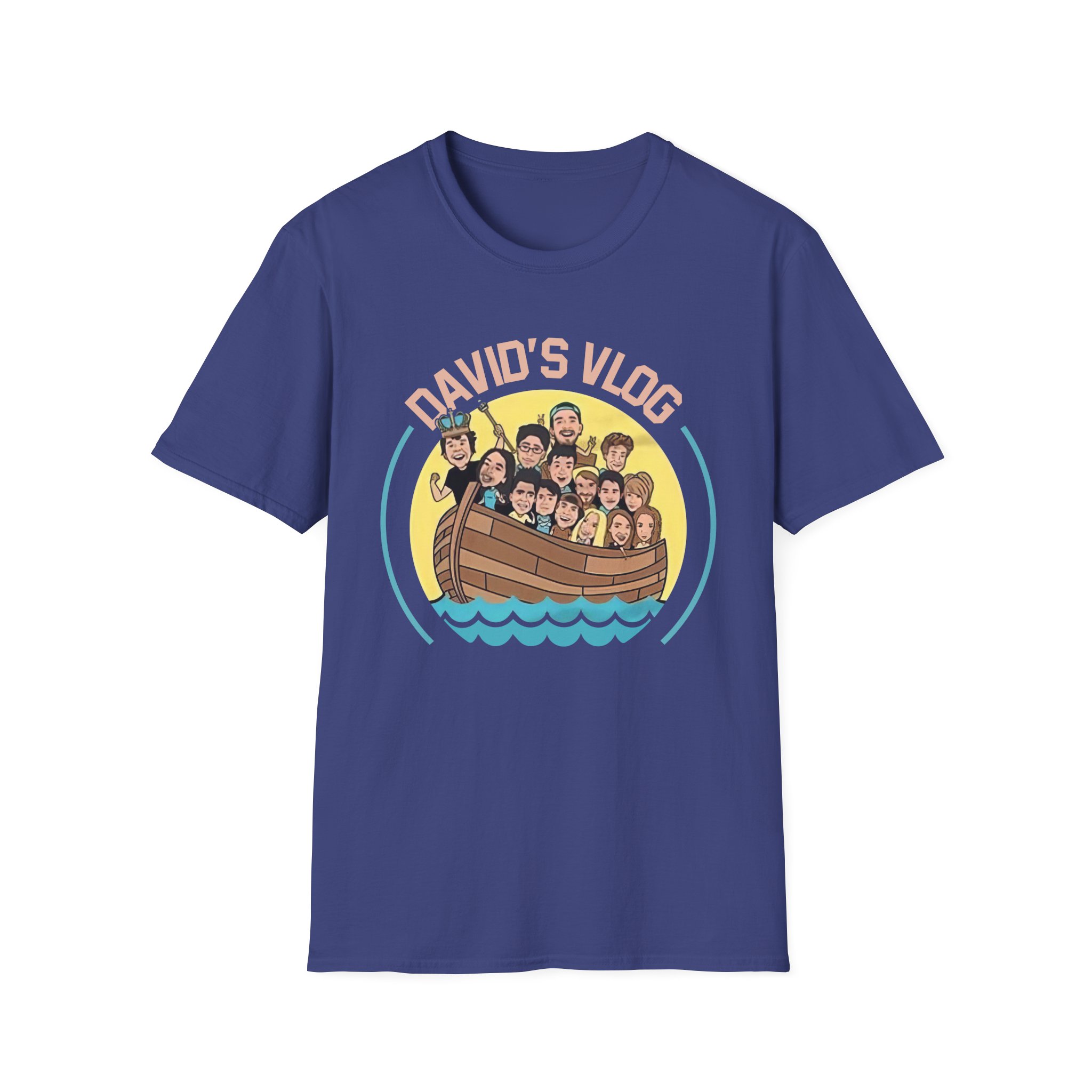 David Dobrik  David's Vlog Unisex Softstyle T-Shirt