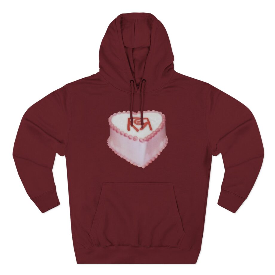 Rosalia Rr Cake Three-Panel Fleece Hoodie