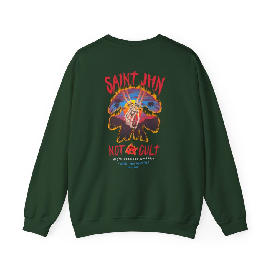 Saint Jhn Horse Stampede Unisex Heavy Blend™ Crewneck Sweatshirt