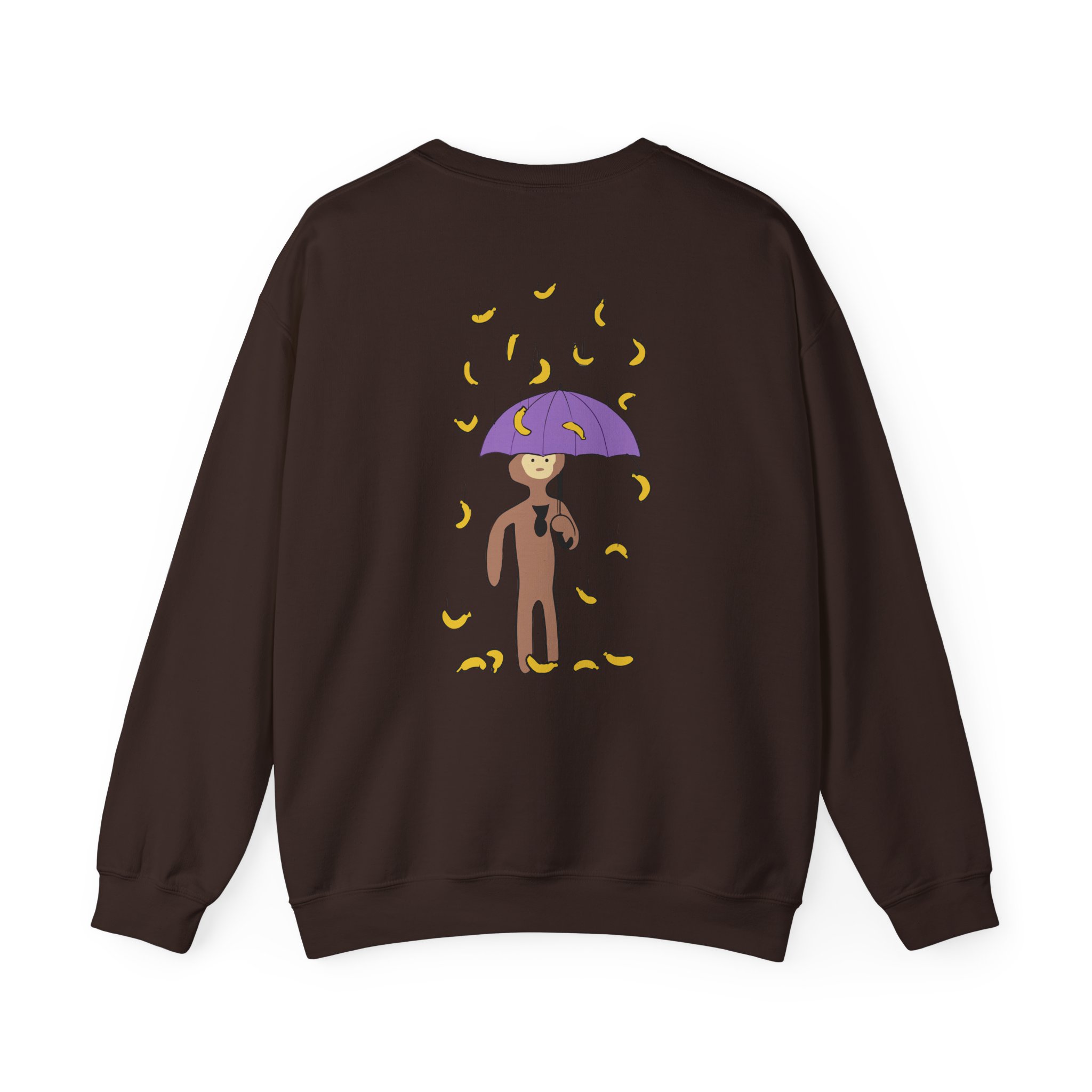 Spoonkid Raining Bananas Unisex Heavy Blendâ„¢ Crewneck Sweatshirt