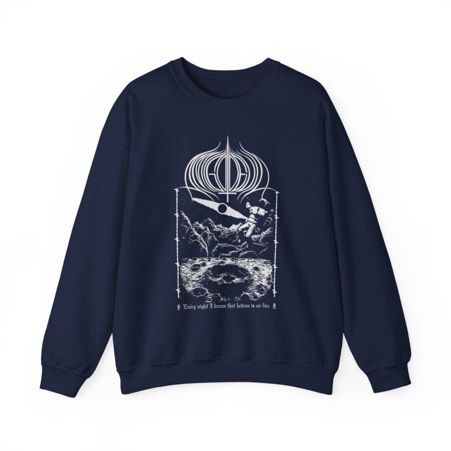 Amigo The Devil  Heavens On Fire Unisex Heavy Blend™ Crewneck Sweatshirt