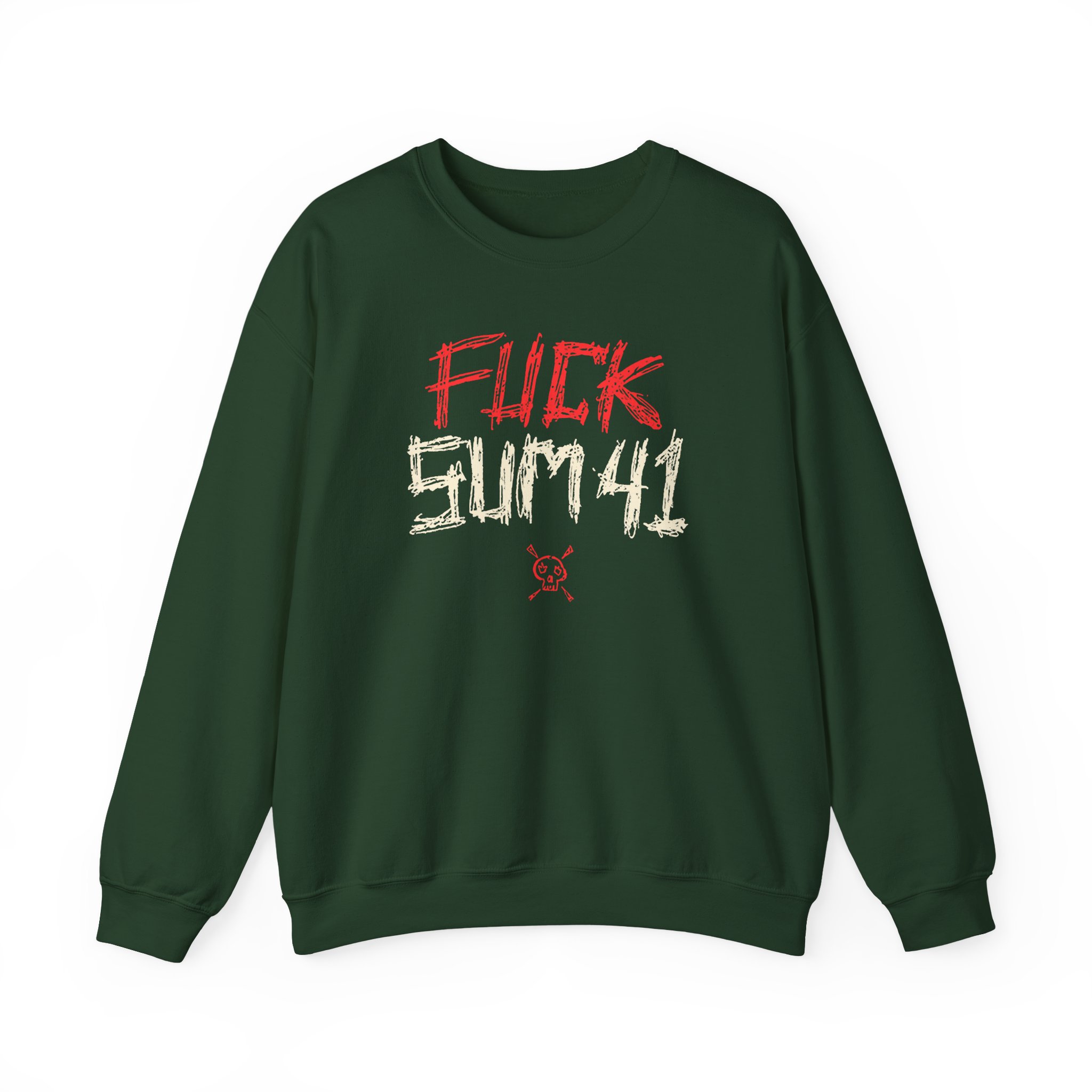 Sum 41 F**k Tour Unisex Heavy Blendâ„¢ Crewneck Sweatshirt