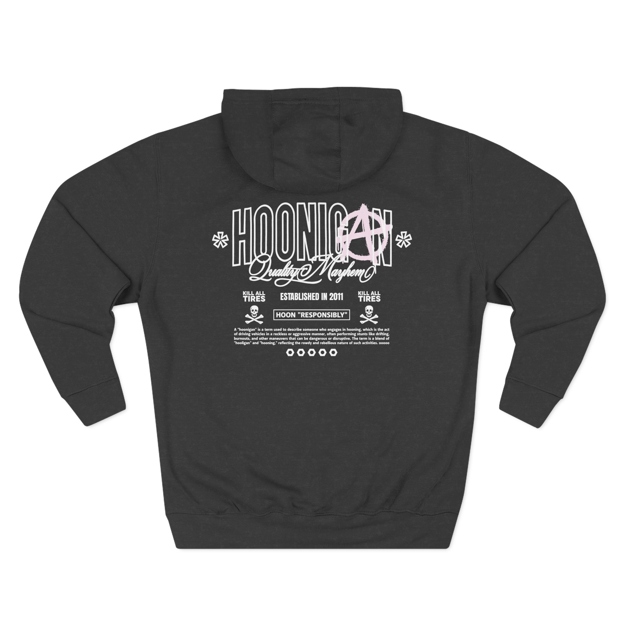 Ken Block Hoonigan Hoonarchy Three-Panel Fleece Hoodie