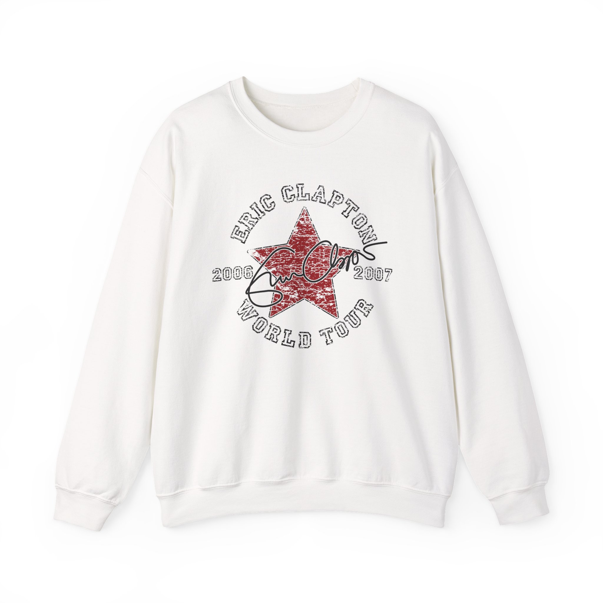 Eric Clapton 2006-07 World Tour Unisex Heavy Blendâ„¢ Crewneck Sweatshirt