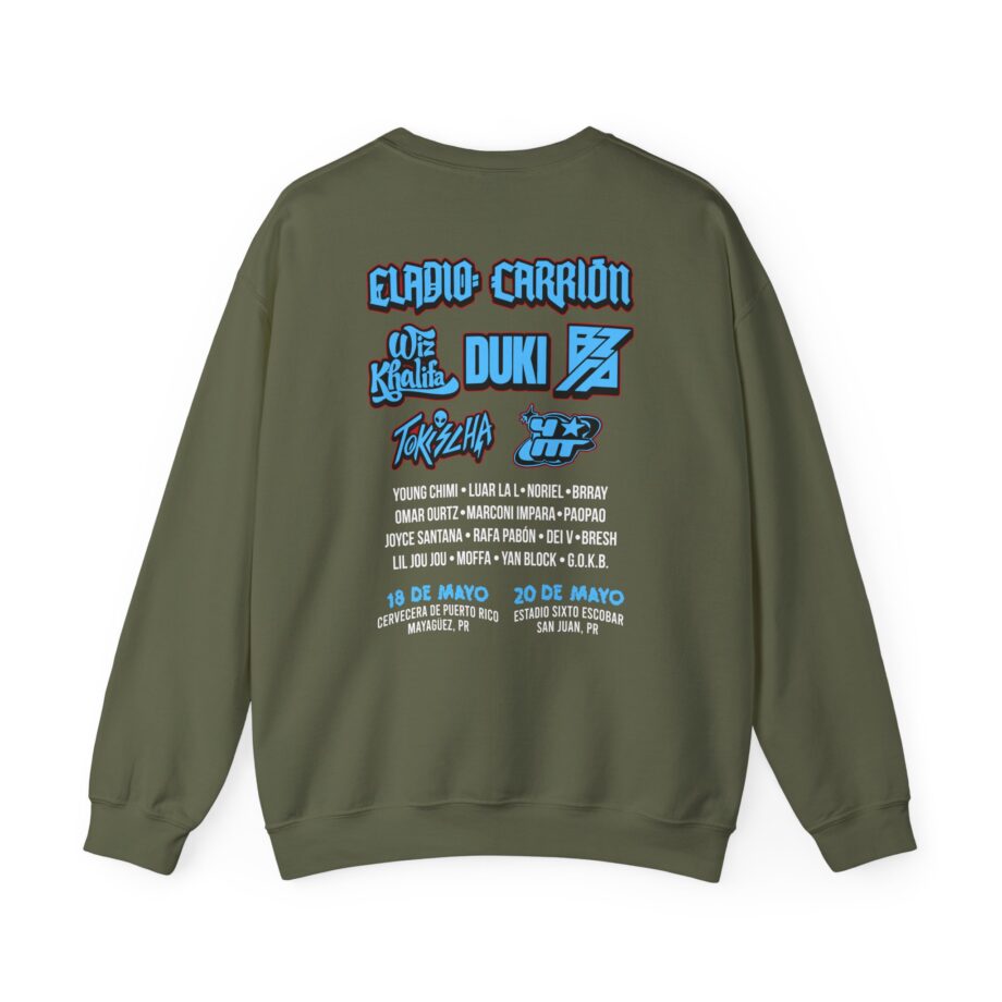 Eladio Carrion Sauce Boyz Fes Unisex Heavy Blend™ Crewneck Sweatshirt