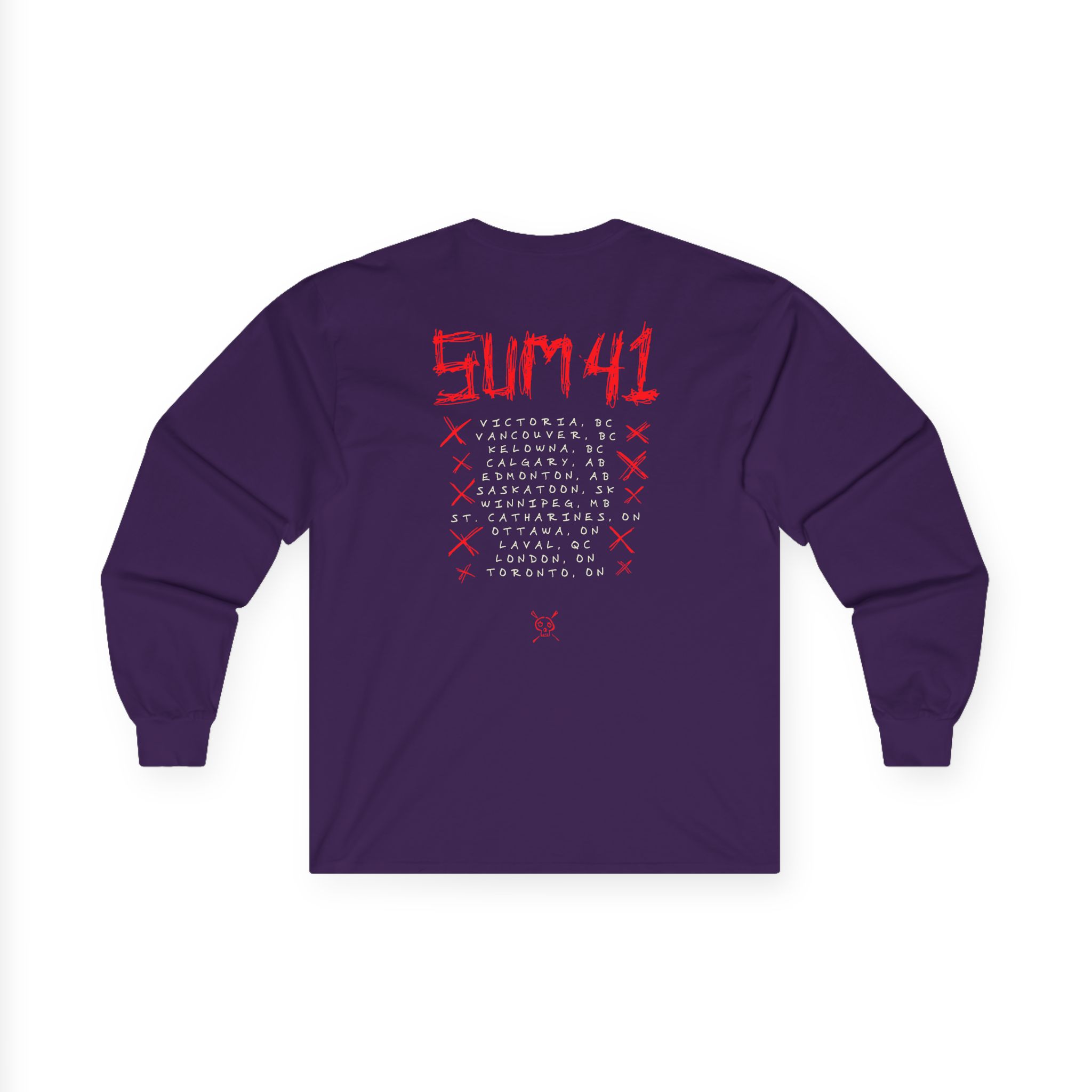 Sum 41 F**k Tour Unisex Ultra Cotton Long Sleeve Tee