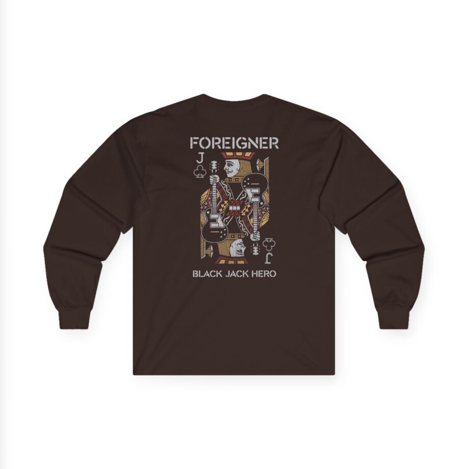 Foreigner Black Jack Hero Unisex Ultra Cotton Long Sleeve Tee