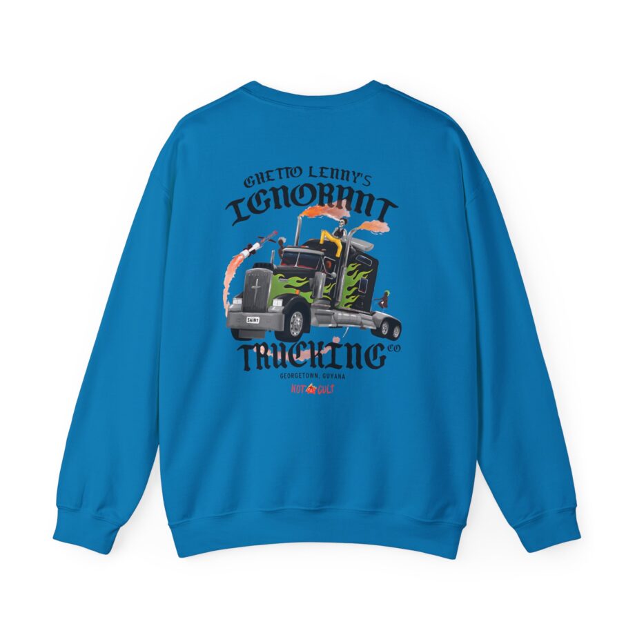 Saint Jhn Ghetto Lenny's Trucking Co. Unisex Heavy Blend™ Crewneck Sweatshirt