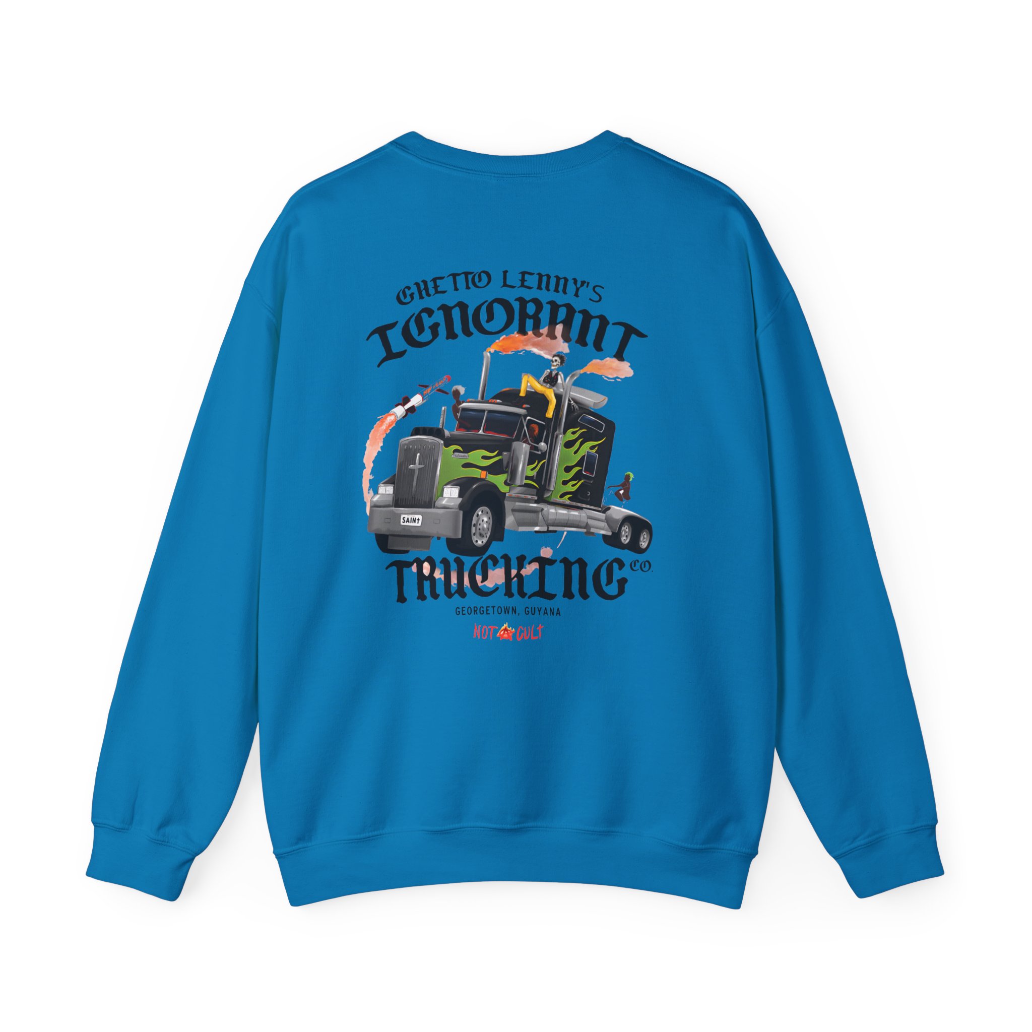 Saint Jhn Ghetto Lenny's Trucking Co. Unisex Heavy Blendâ„¢ Crewneck Sweatshirt