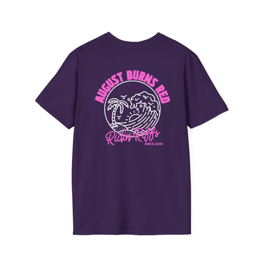 August Burns Red Riff Riders Teal Unisex Softstyle T-Shirt