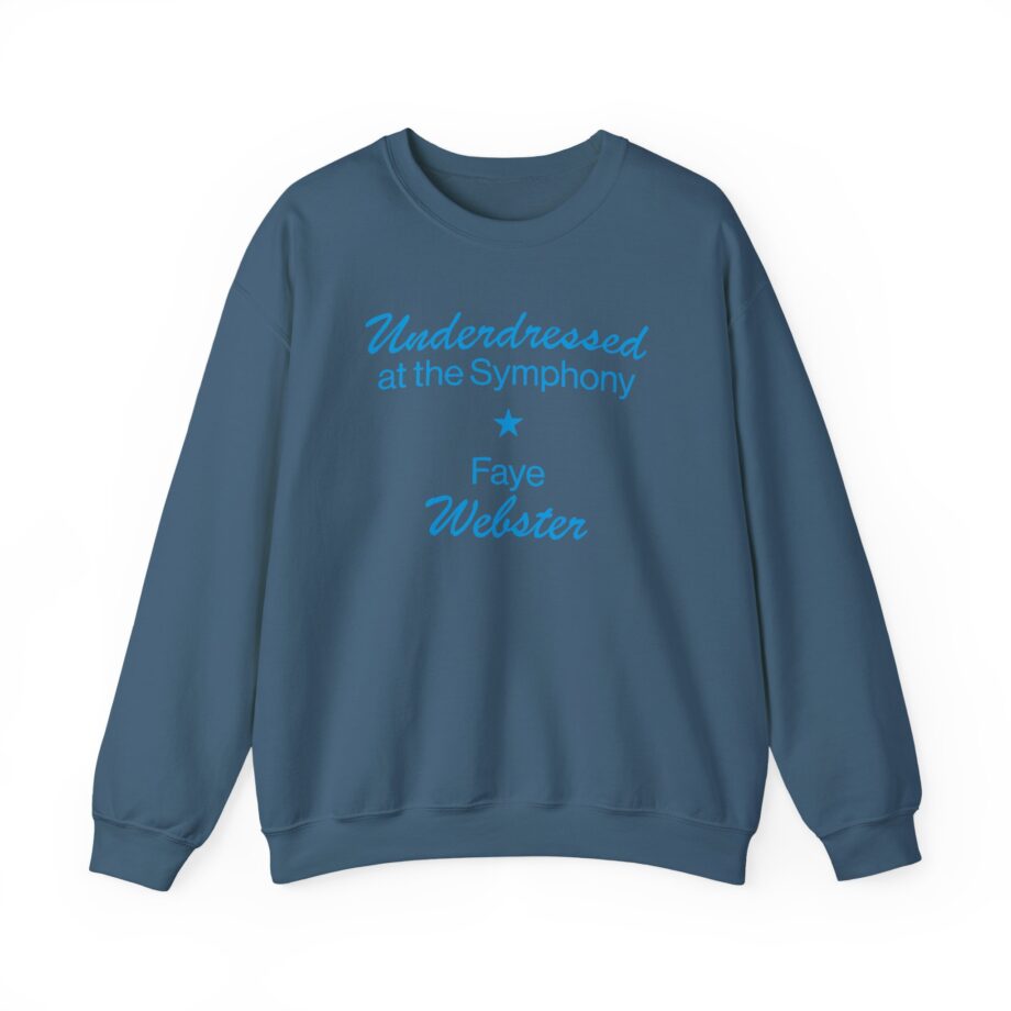 Faye Webster Underdressed at the Symphony 2024 Tour Unisex Heavy Blend™ Crewneck Sweatshirt