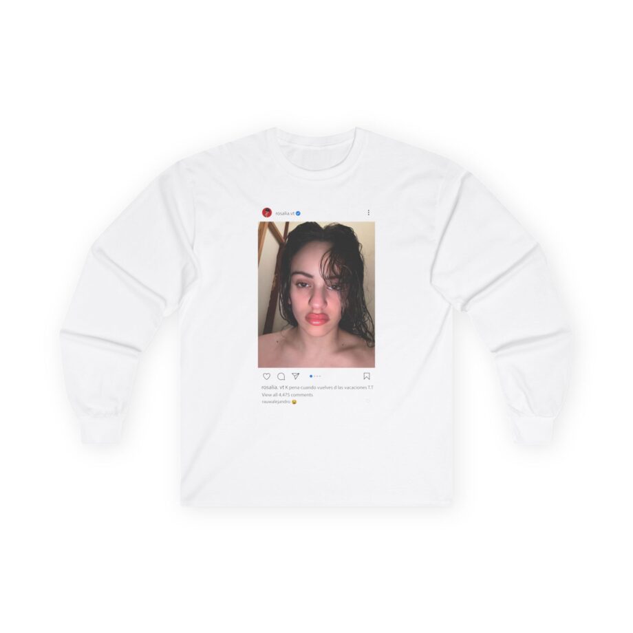 Rosalia Motomami Instagram Unisex Ultra Cotton Long Sleeve Tee