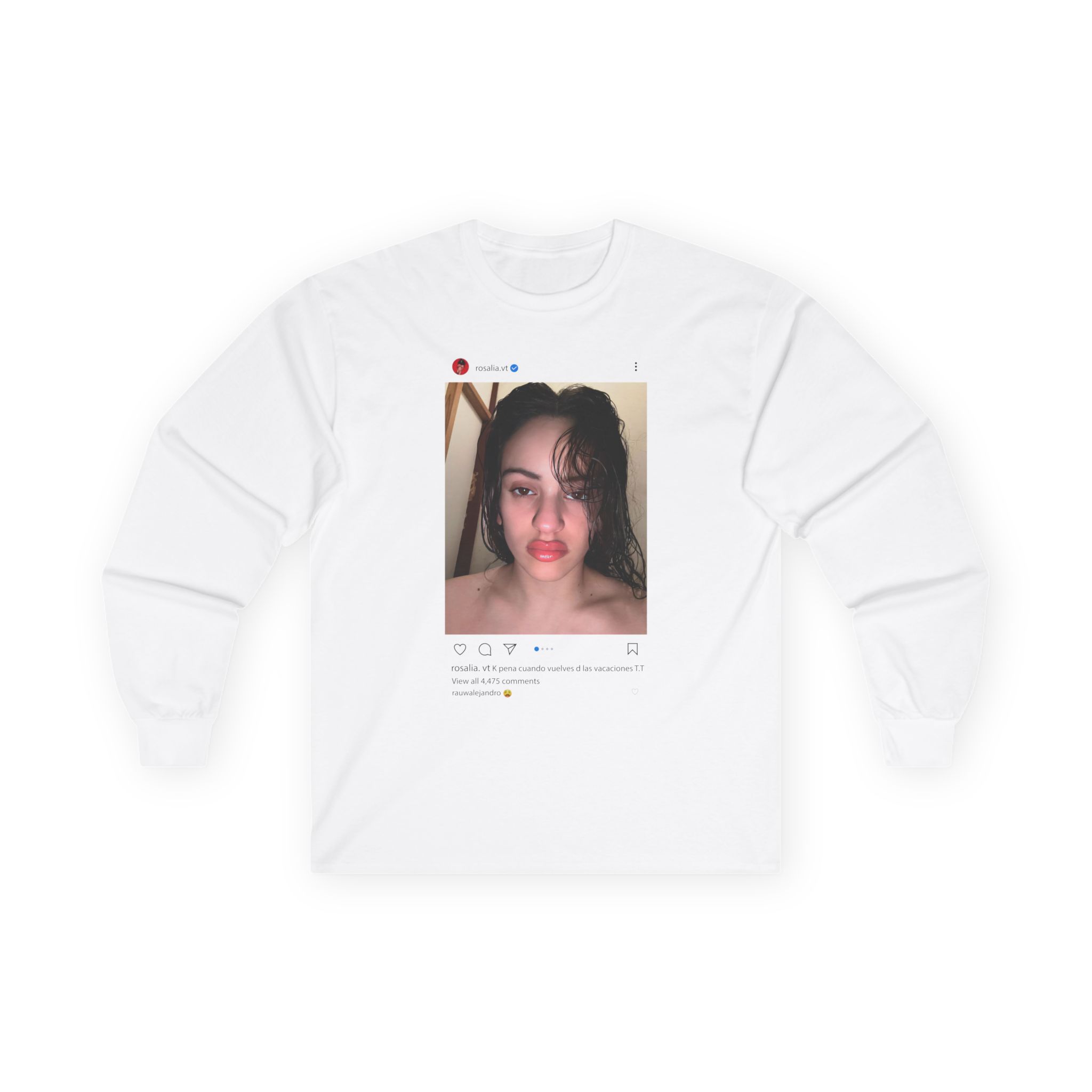 Rosalia Motomami Instagram Unisex Ultra Cotton Long Sleeve Tee