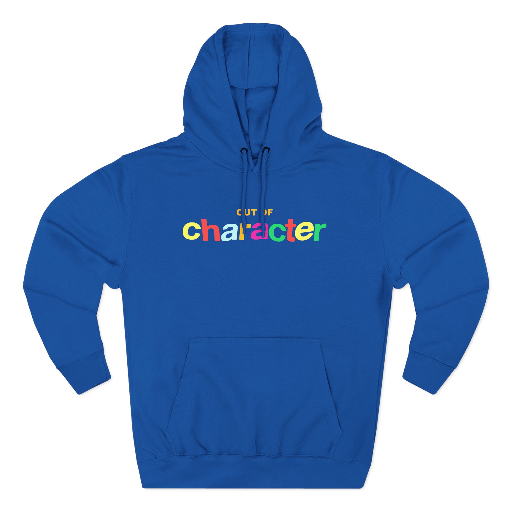 Out of Character Three-Panel Fleece Hoodie