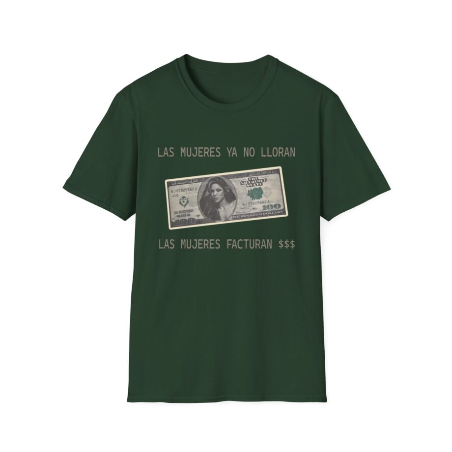 Shakira Dollar Bill Unisex Softstyle T-Shirt