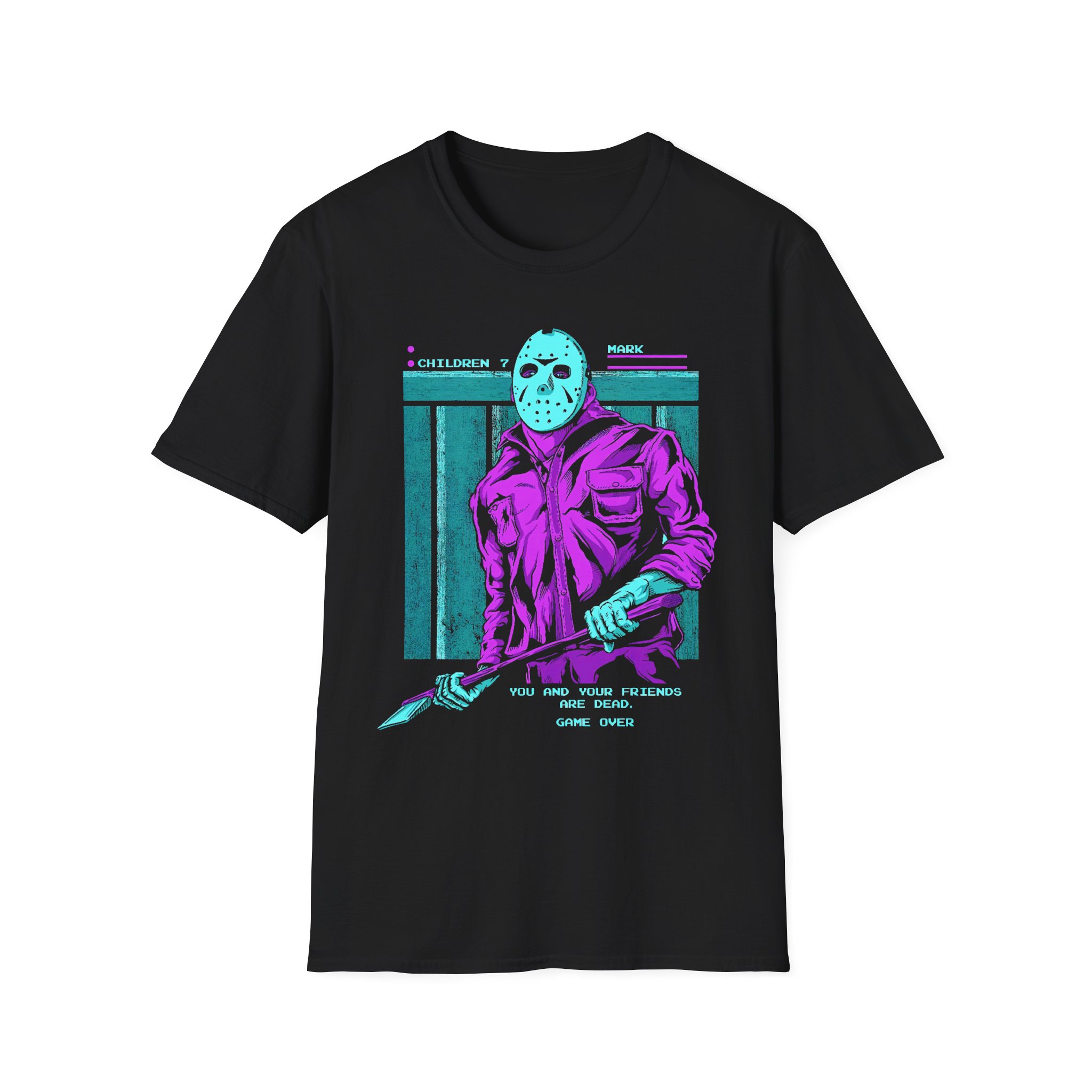 Dashiexp You and Your Friends Are Dead Game Over Unisex Softstyle T-Shirt