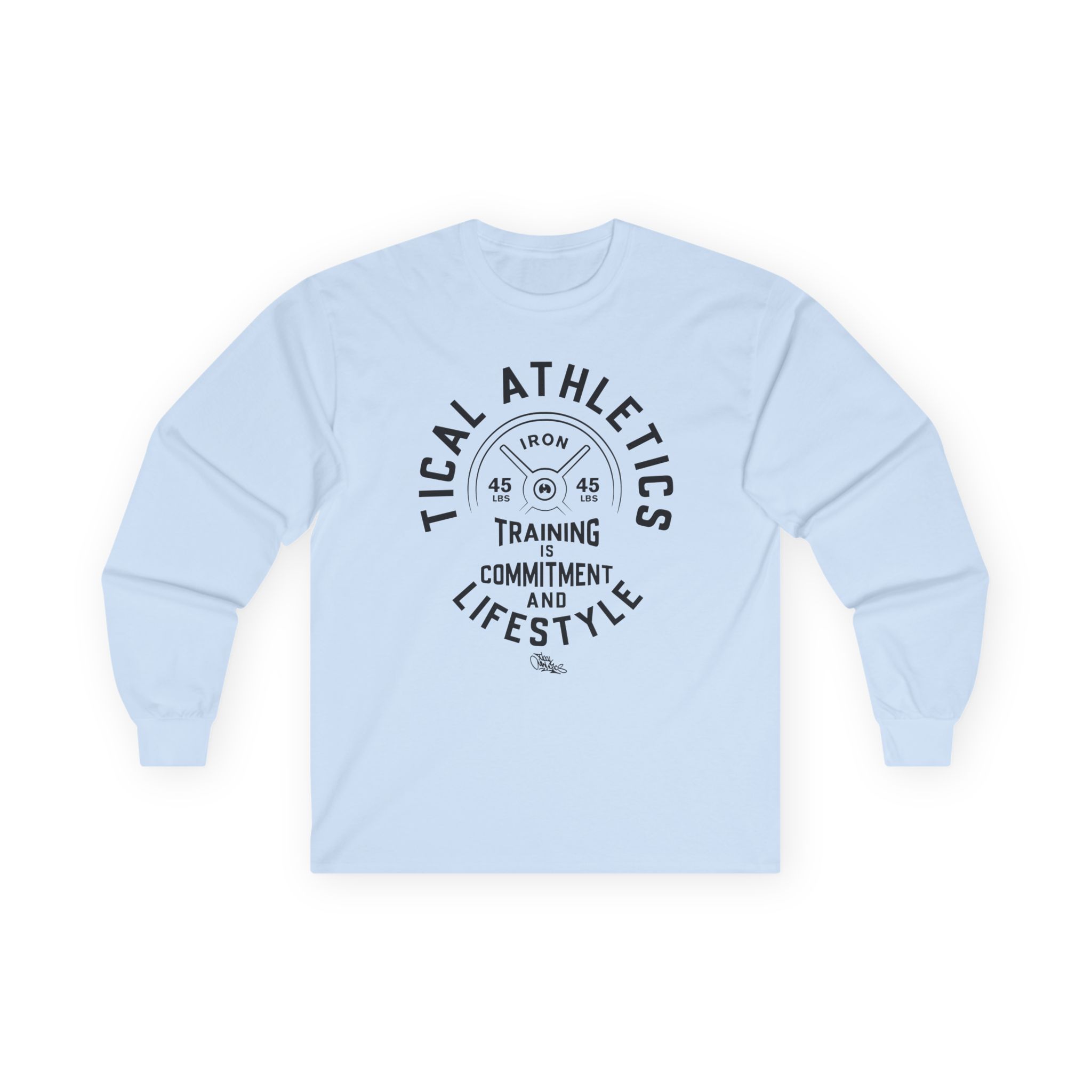 Method Man Training is Commitment and Lifestyle Tical Athletic Unisex Ultra Cotton Long Sleeve Tee