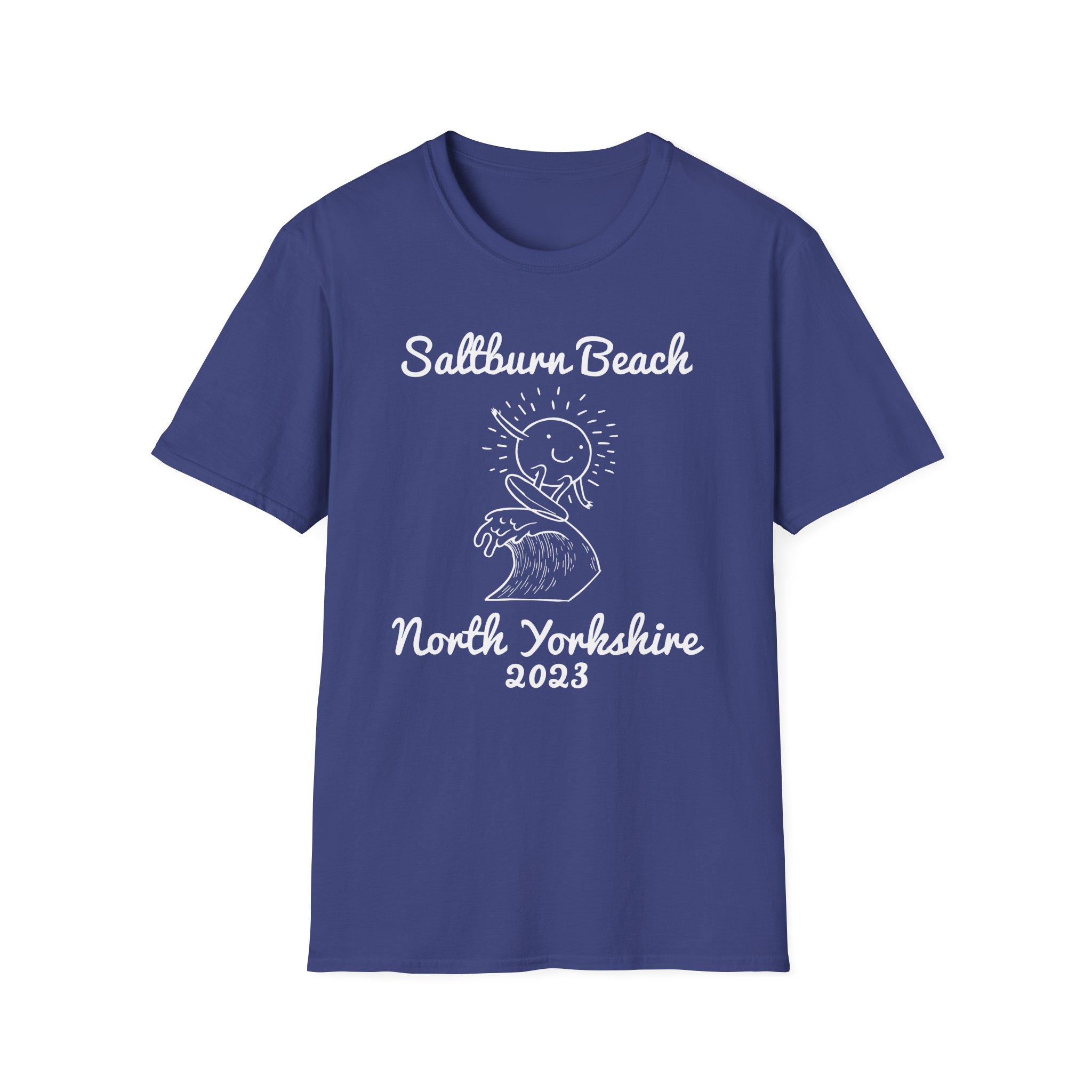 Saltburn Beach Unisex Softstyle T-Shirt